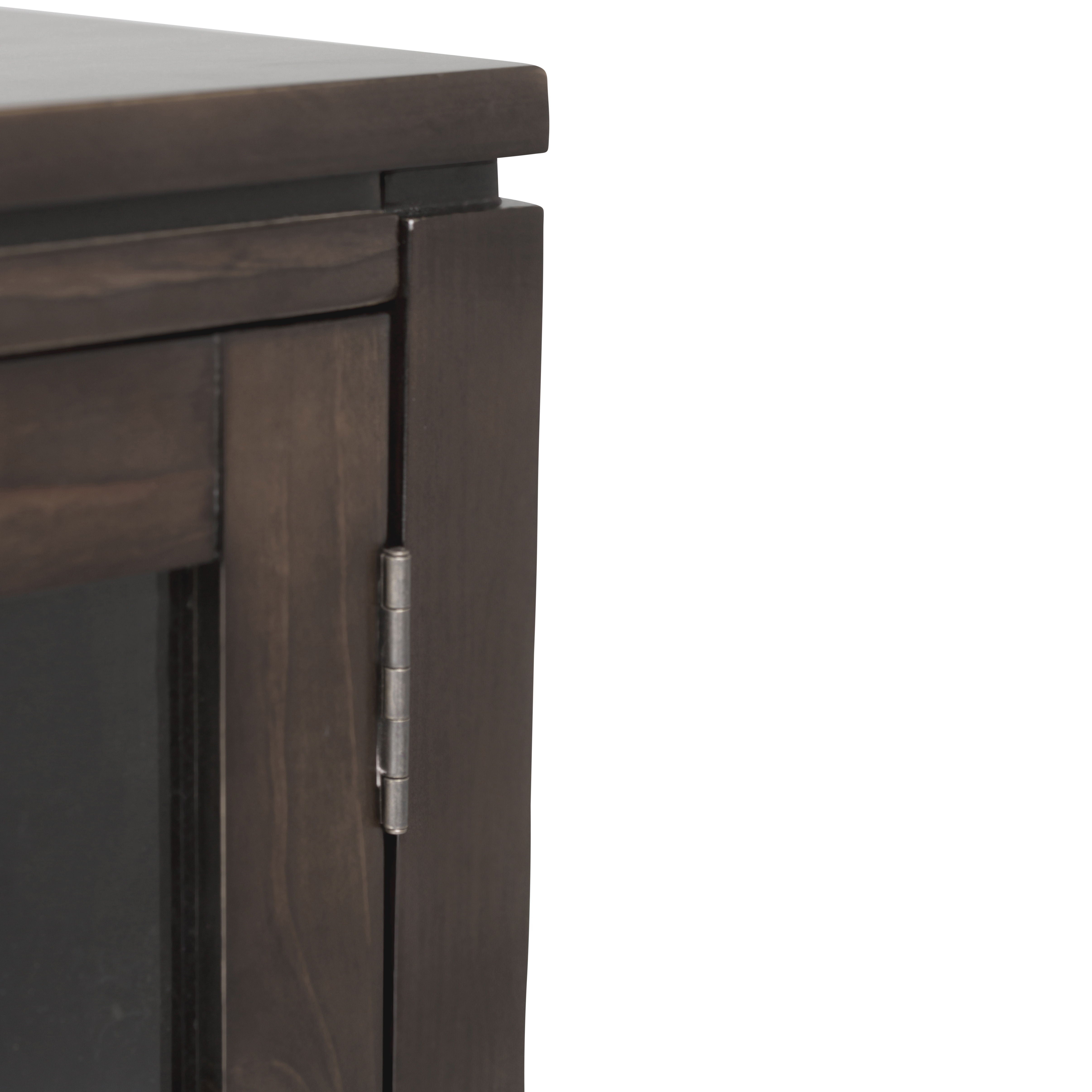 Cosmopolitan - Wide TV Media Stand - Mahogany Brown - Best Buy Furniture