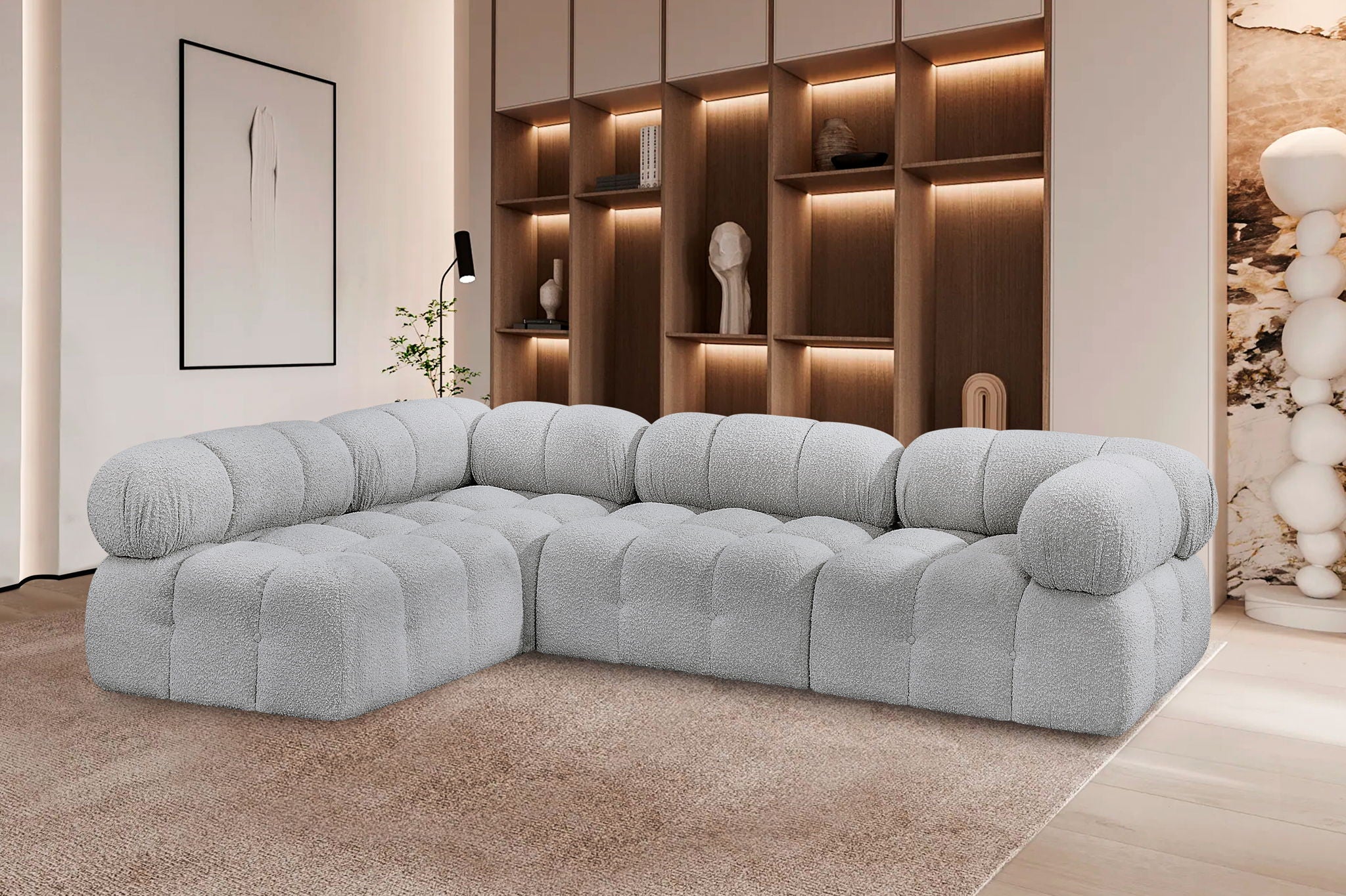 Ames - 4 Piece Modular Sectional