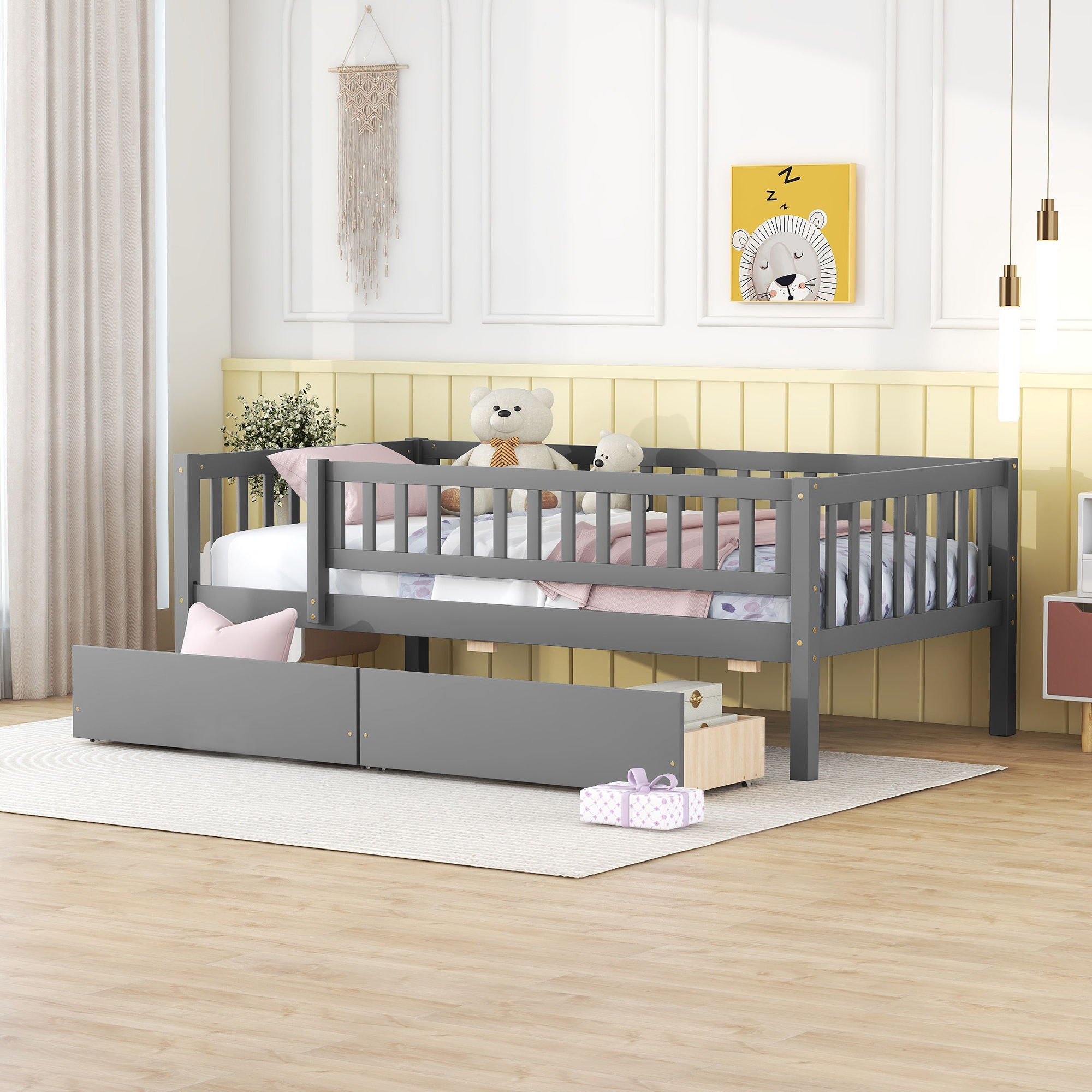 Multi Functional Wooden Daybed Bed