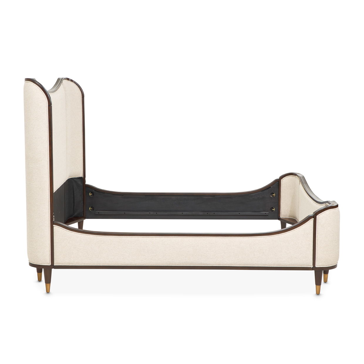 Camellia Field - Upholstered Panel Bed