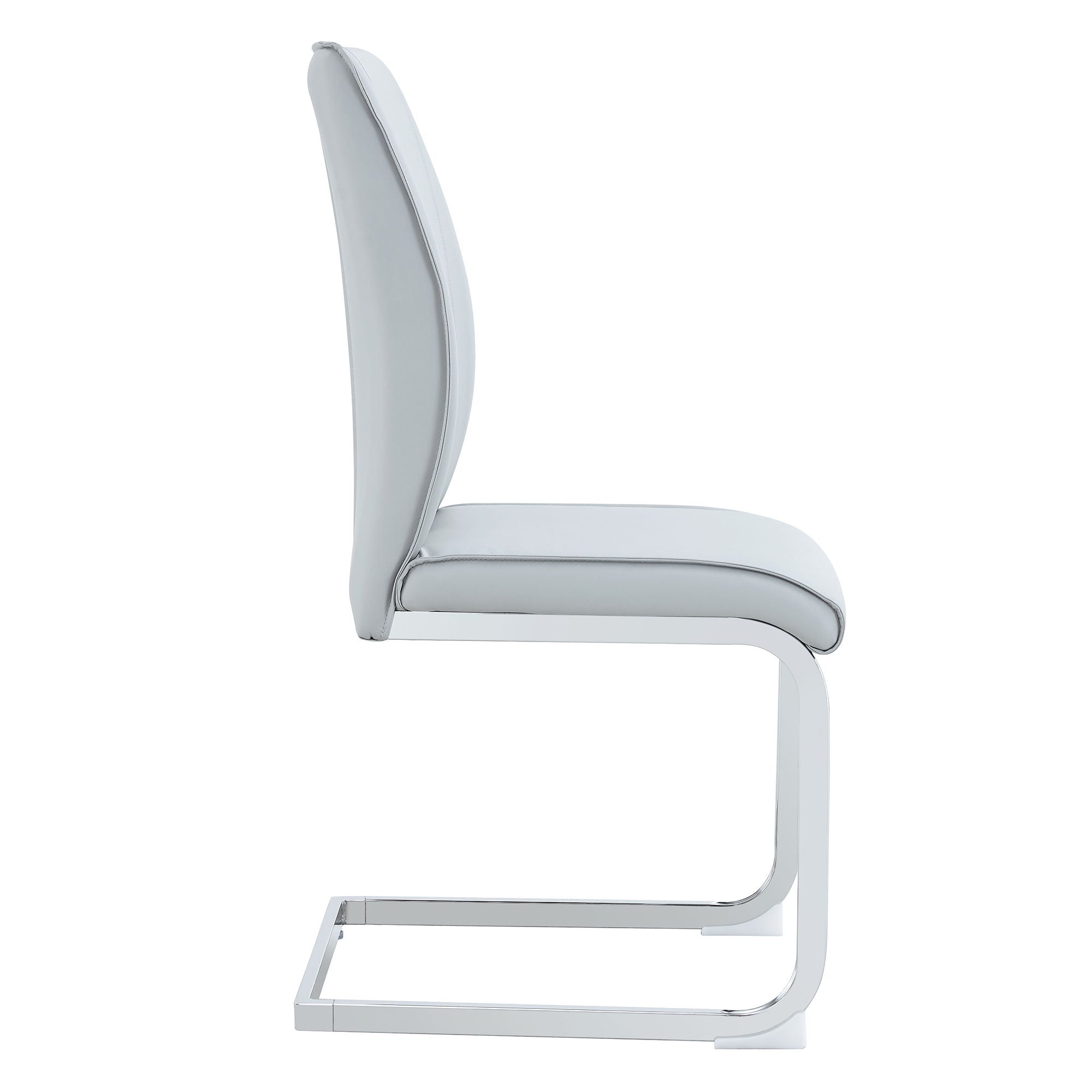 Luxury Simple Arch Chair, High Resilience With Metal Legs