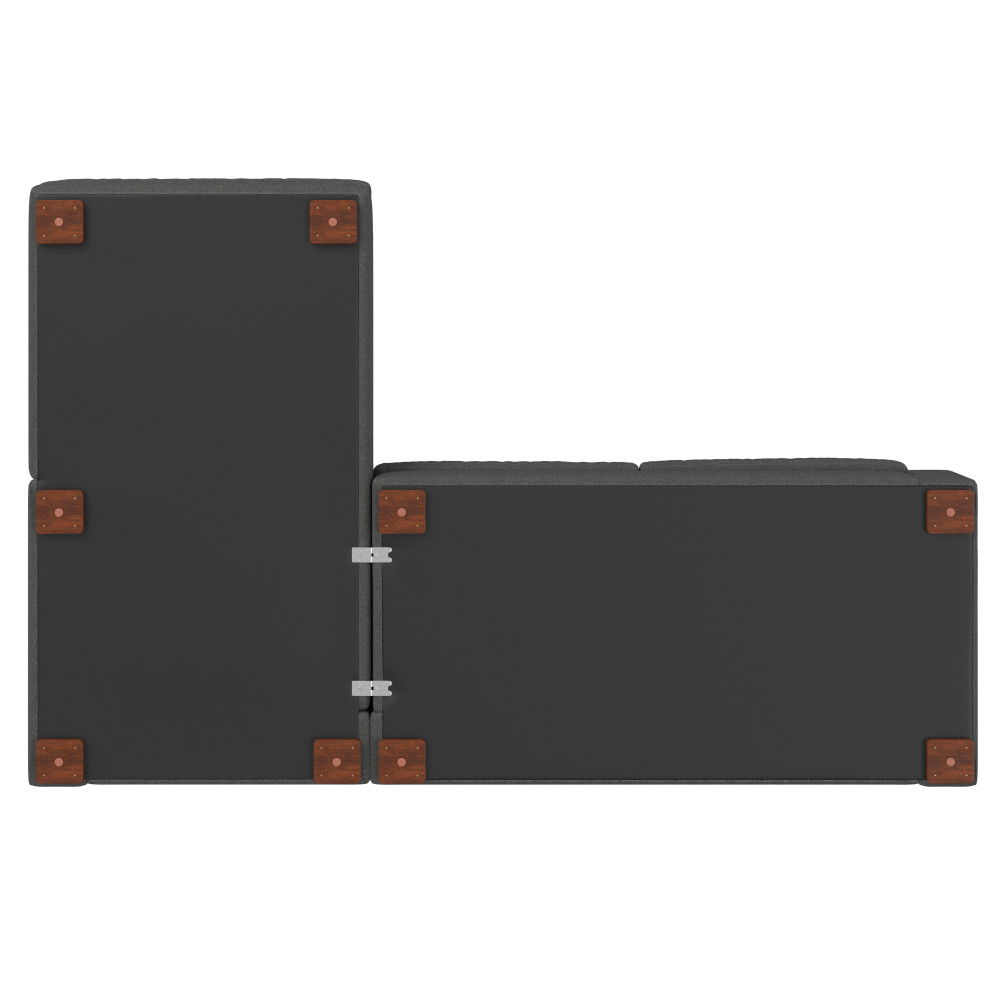 Charlie - Upholstered Deep Seater Sectional Sofa - Best Buy Furniture