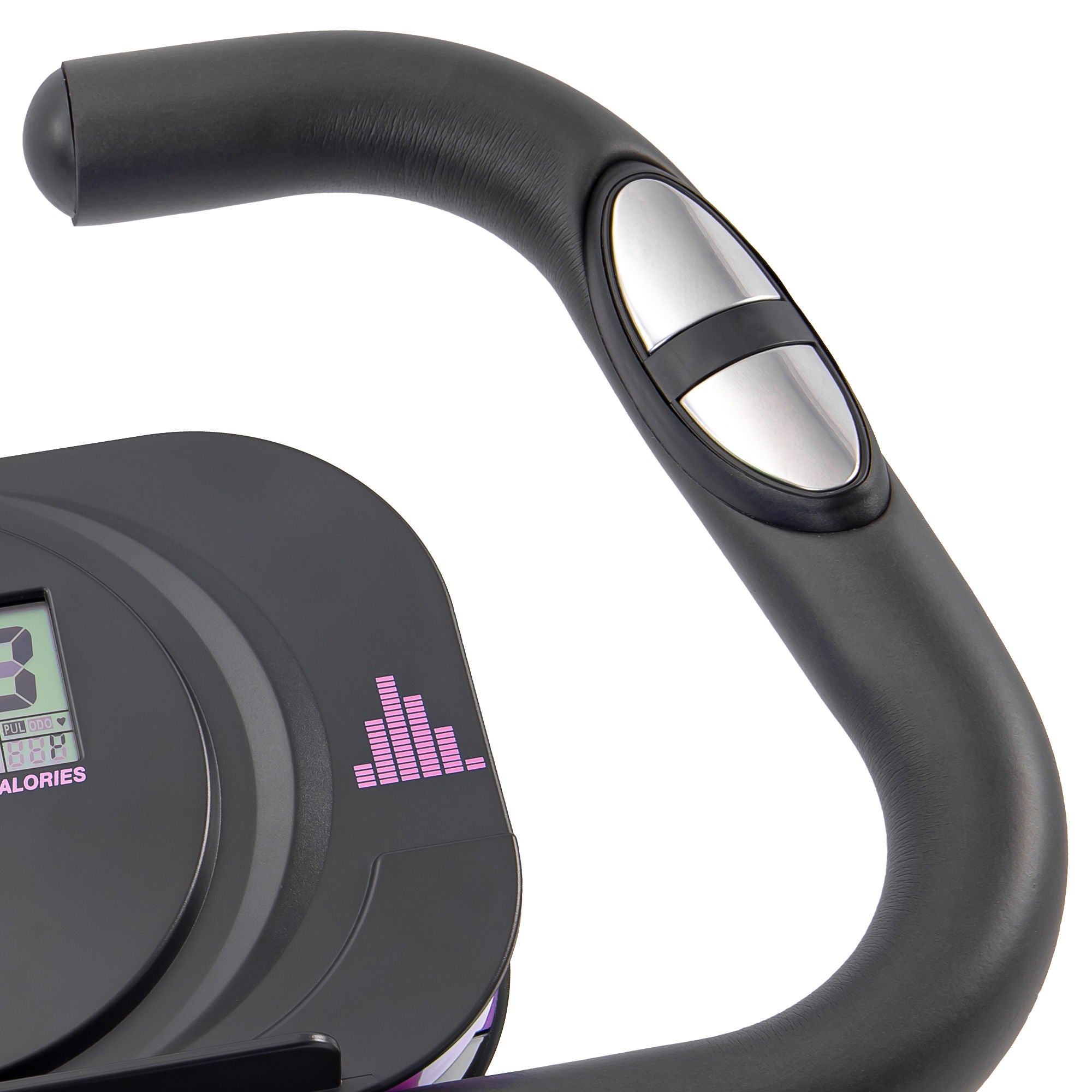 Exercise Bike Folding Stationary Bikes For Home With 16 Level Magnetic Resistance