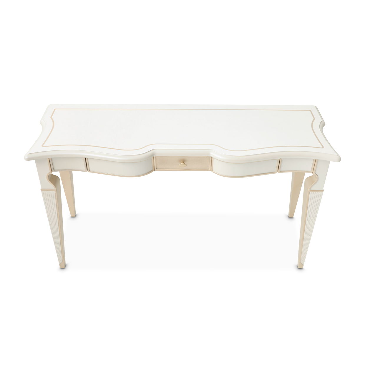 La Marisia - Console Table - Creamy Pearl