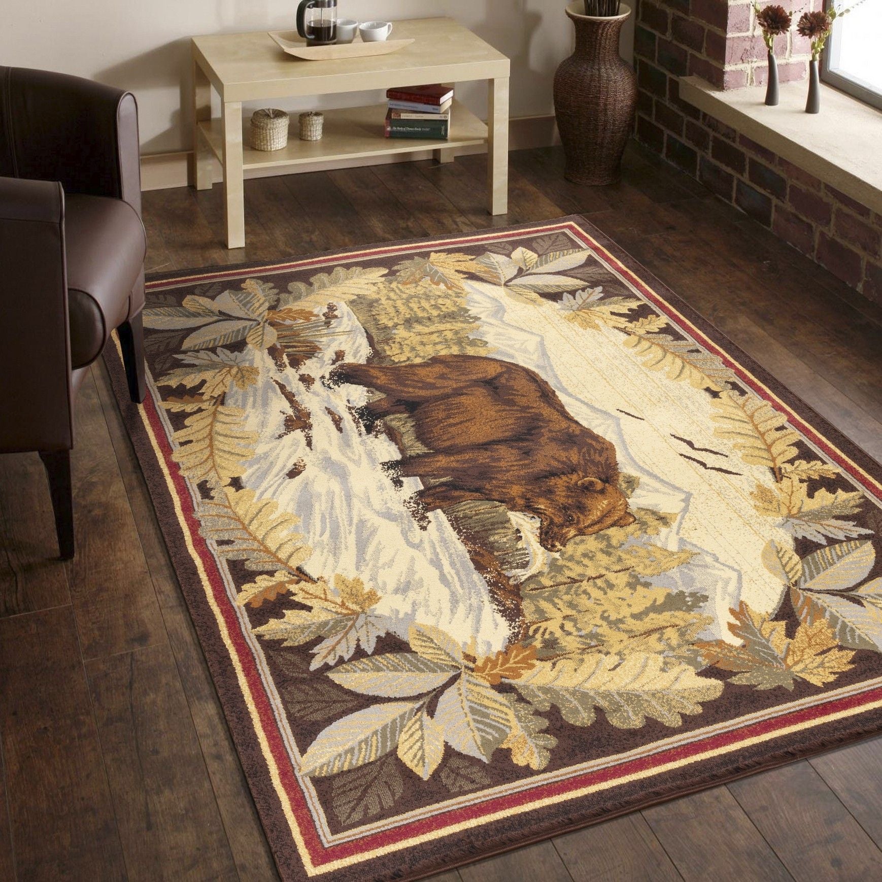 Nature's Nest - GC_CBL3008 Lodge Area Rug - Best Buy Furniture