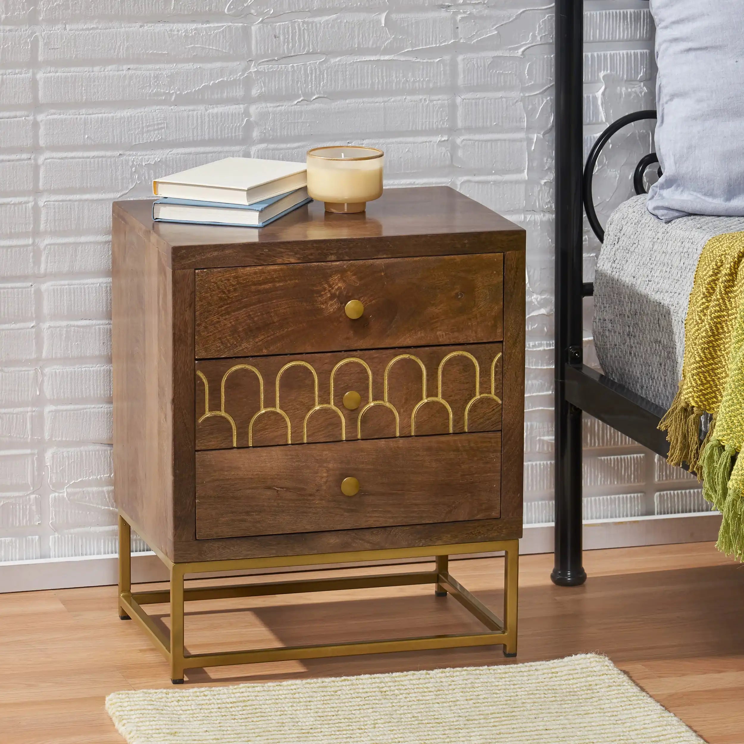 Modern Julia Wood Nightstand