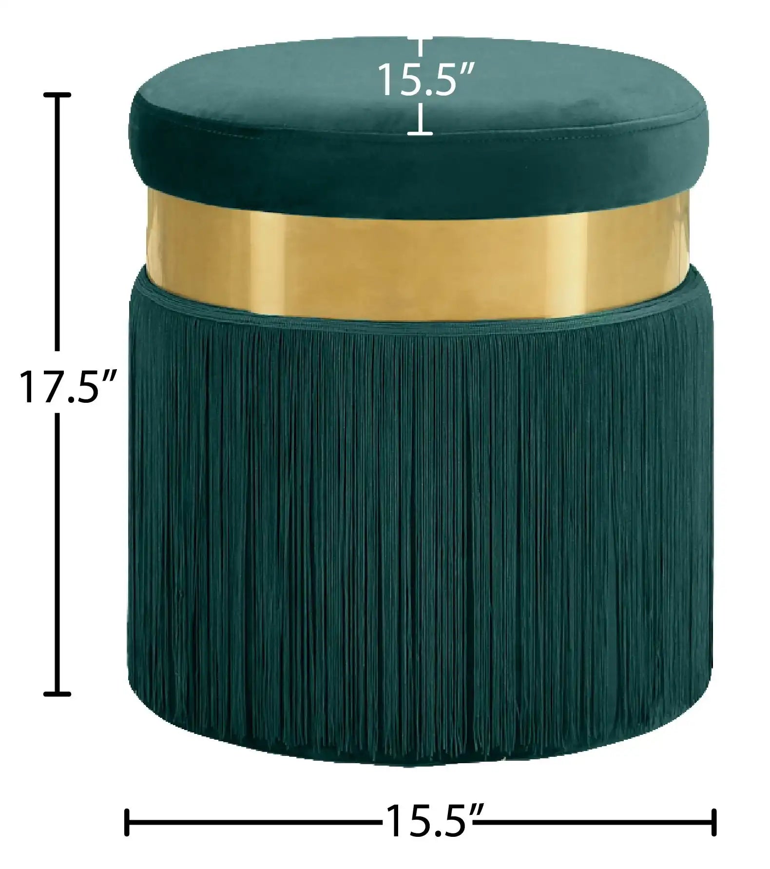 Yasmine - Stool Ottoman