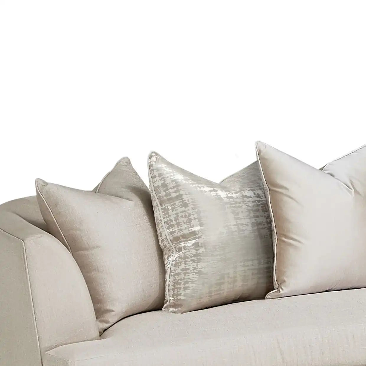 Malibu Crest - 3-Piece Sofa - Pearl / Chardonnay