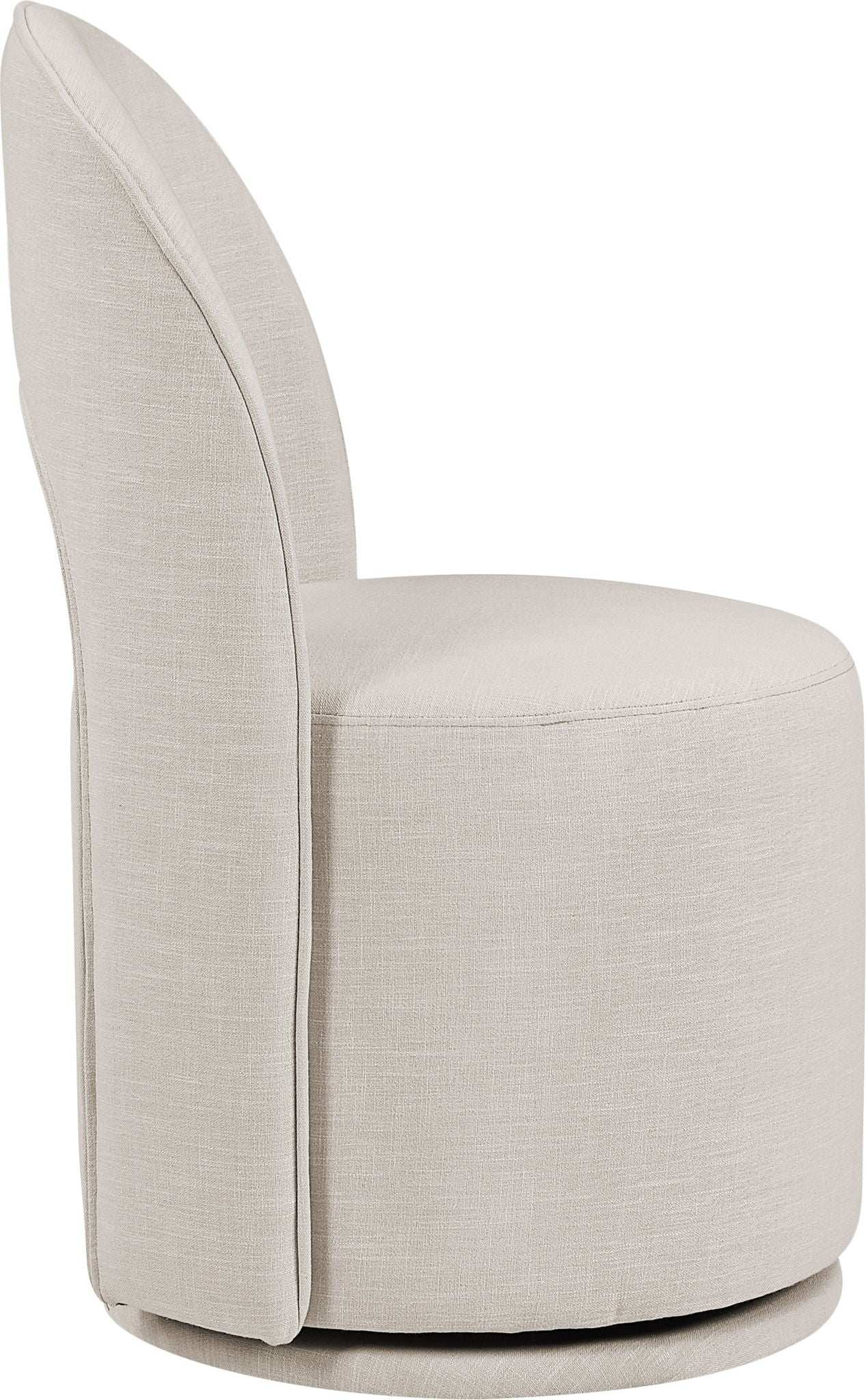 Cirelle - Linen Textured Performance Fabric Dining Chair (Set of 2)