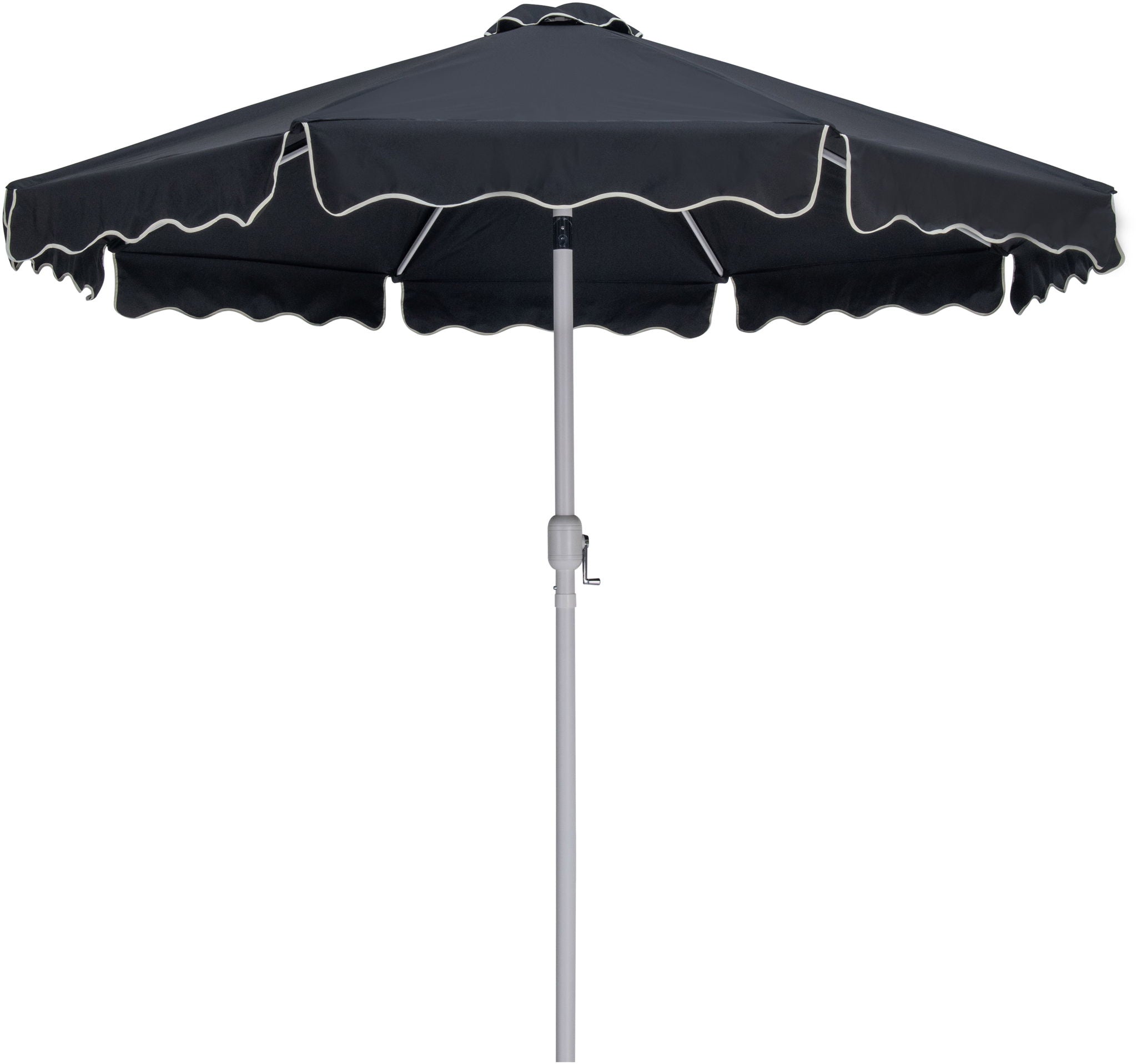 Amalfi - Patio Umbrella - White Base / White Pole
