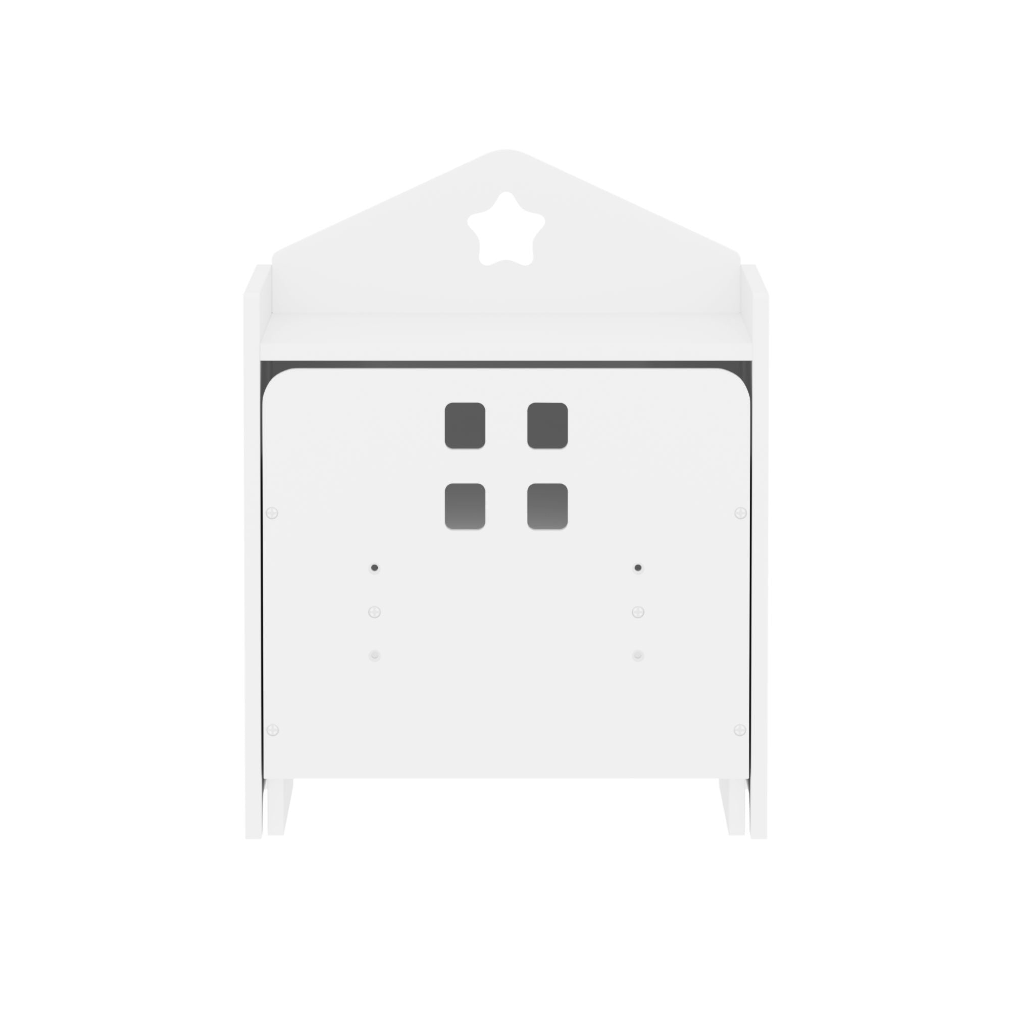 Montessori Weaning Table And Chair Set, Toddler Table With Adjustable Height - White