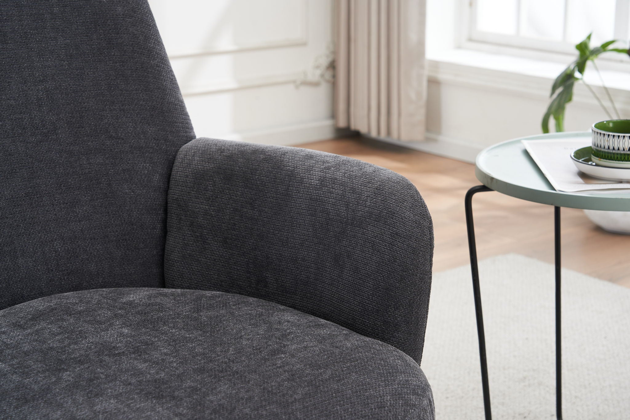 Swivel Accent Chairs Armchair With Stainless Steel Base