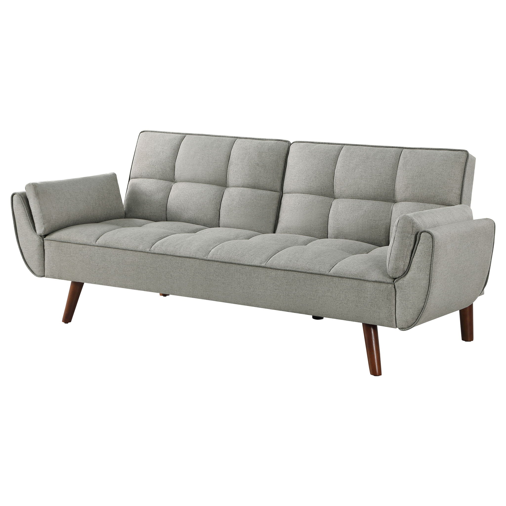 Caufield - Tufted Convertible Sofa Bed Upholstered - Gray