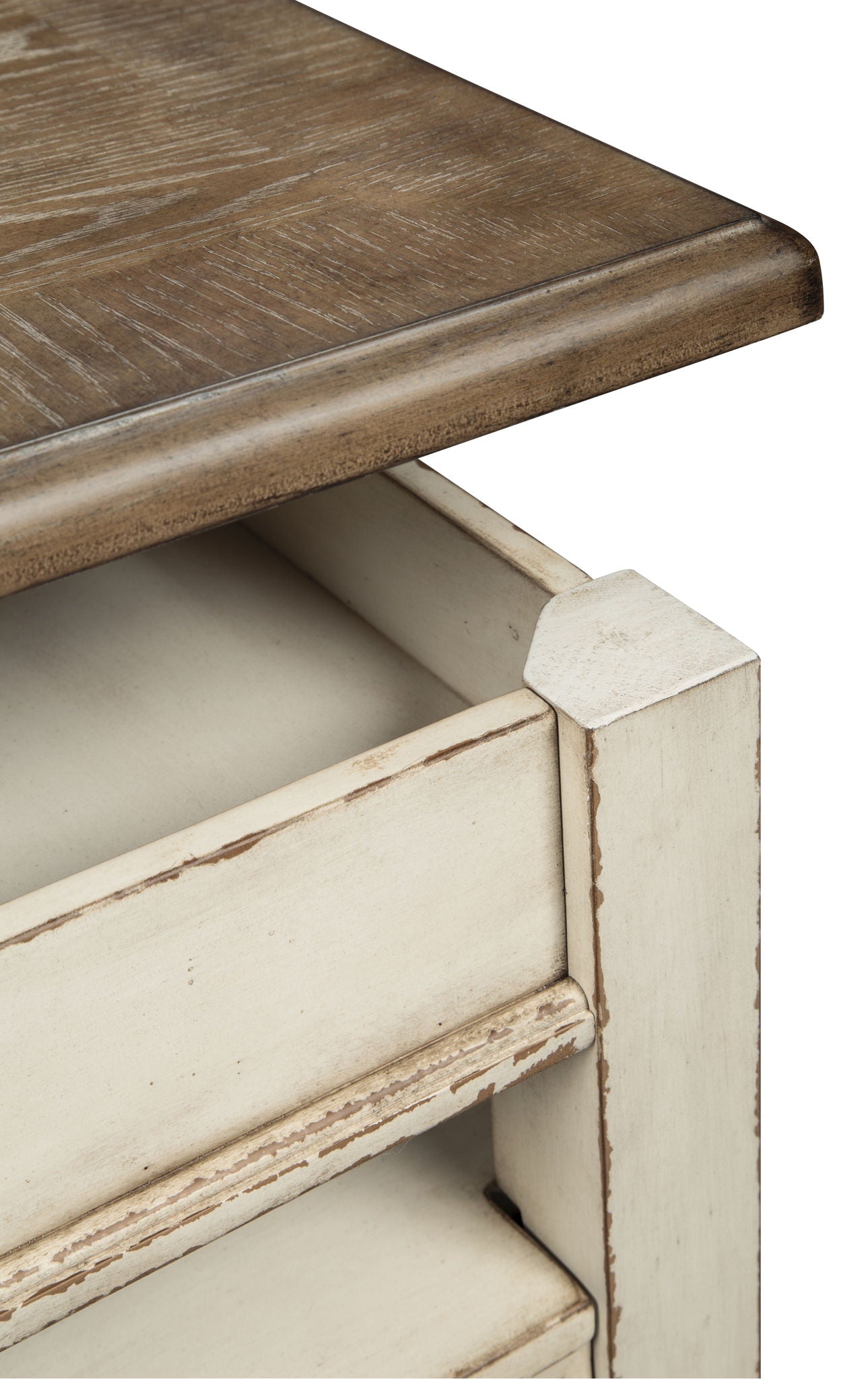 Realyn - Lift Top Cocktail Table - White / Brown - Best Buy Furniture