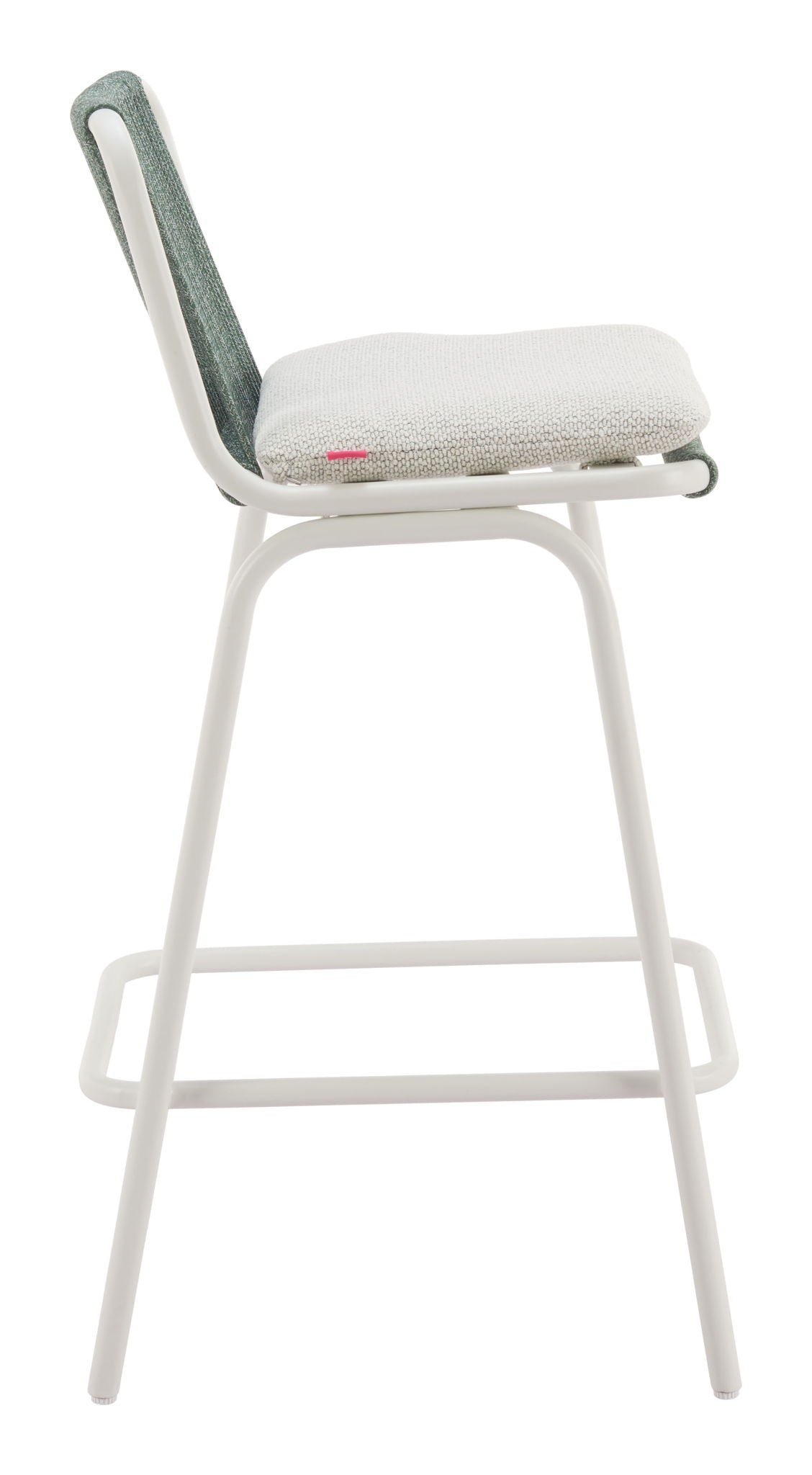 Luft - Outdoor Barstool (Set of 2) - White & Green
