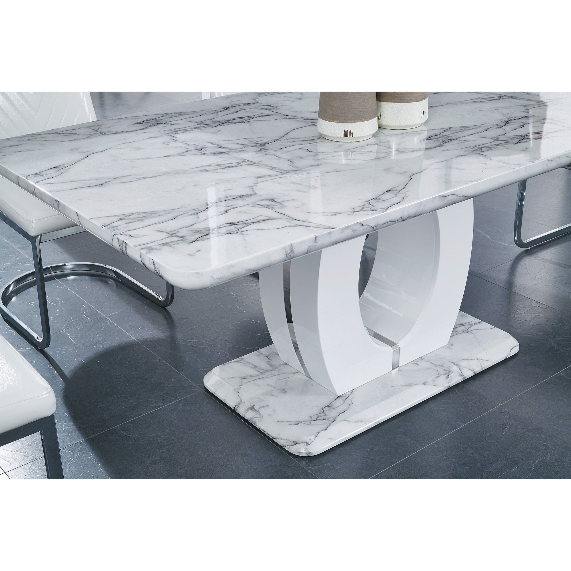 Coleen - Dining Table - Marble