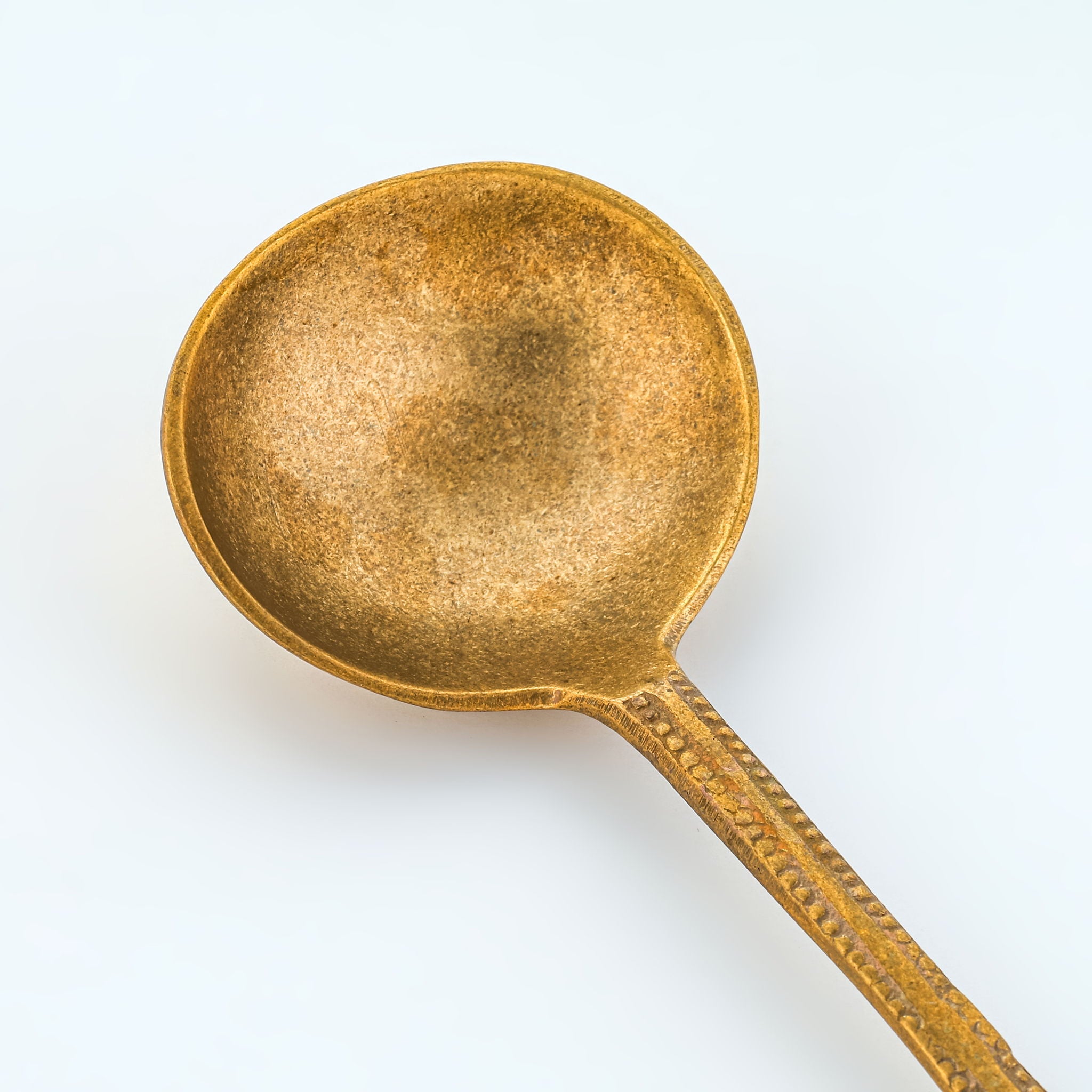 Anuja - Large Serving Spoon - Brass