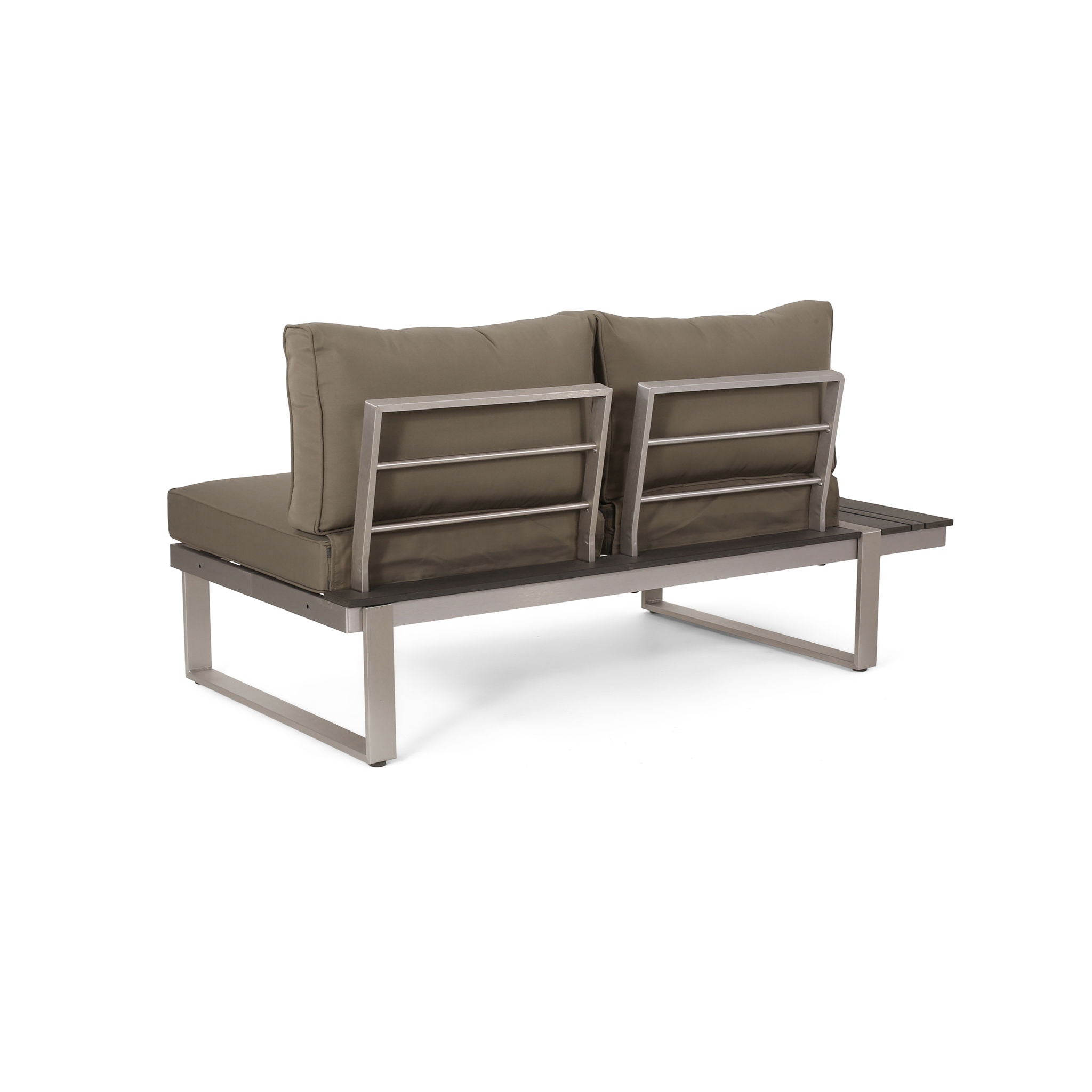 Sterling - Outdoor V Shaped 5 Seater Sofa Set With Cushions