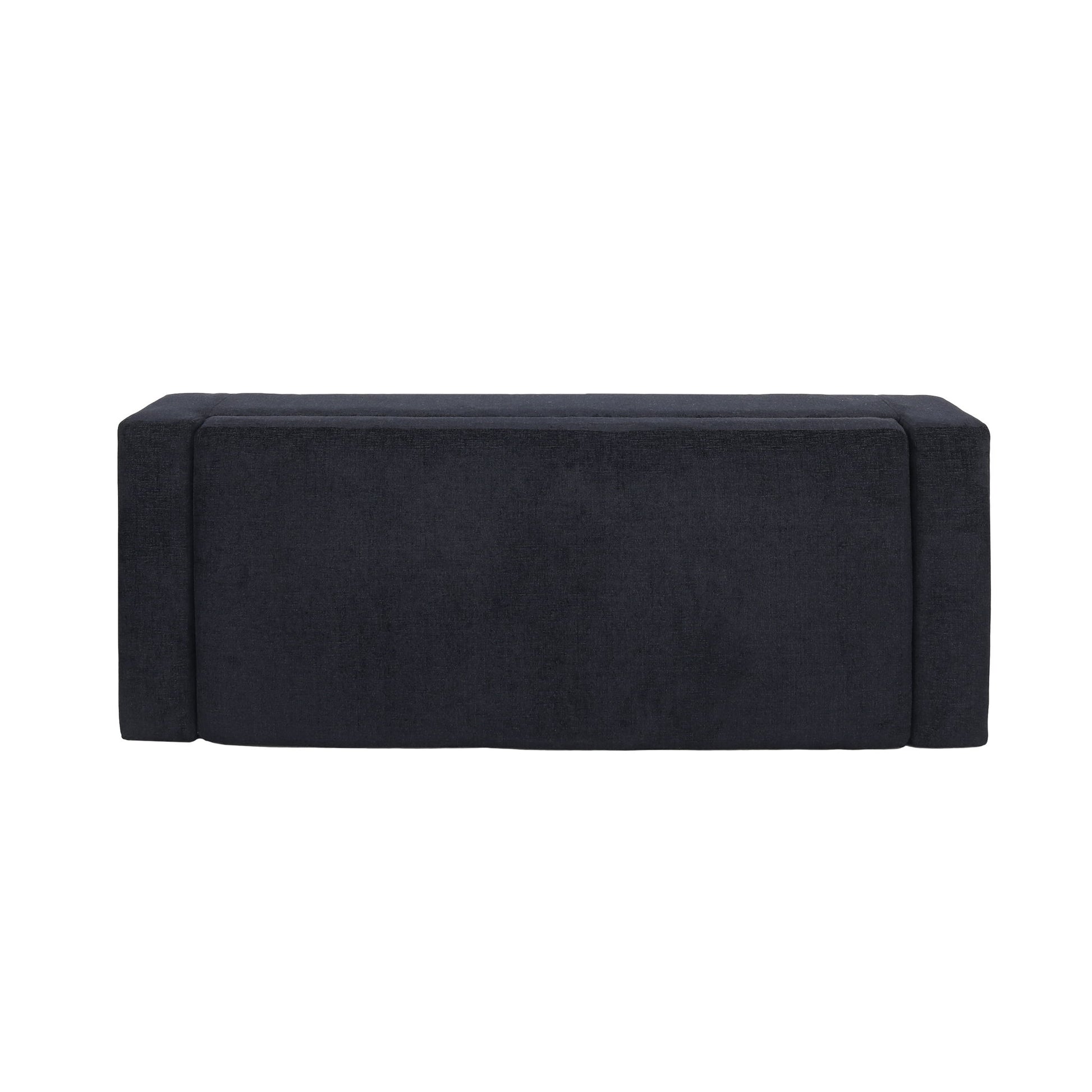 Textured Fabric Ottoman Bench With Hinged Lid - Best Buy Furniture