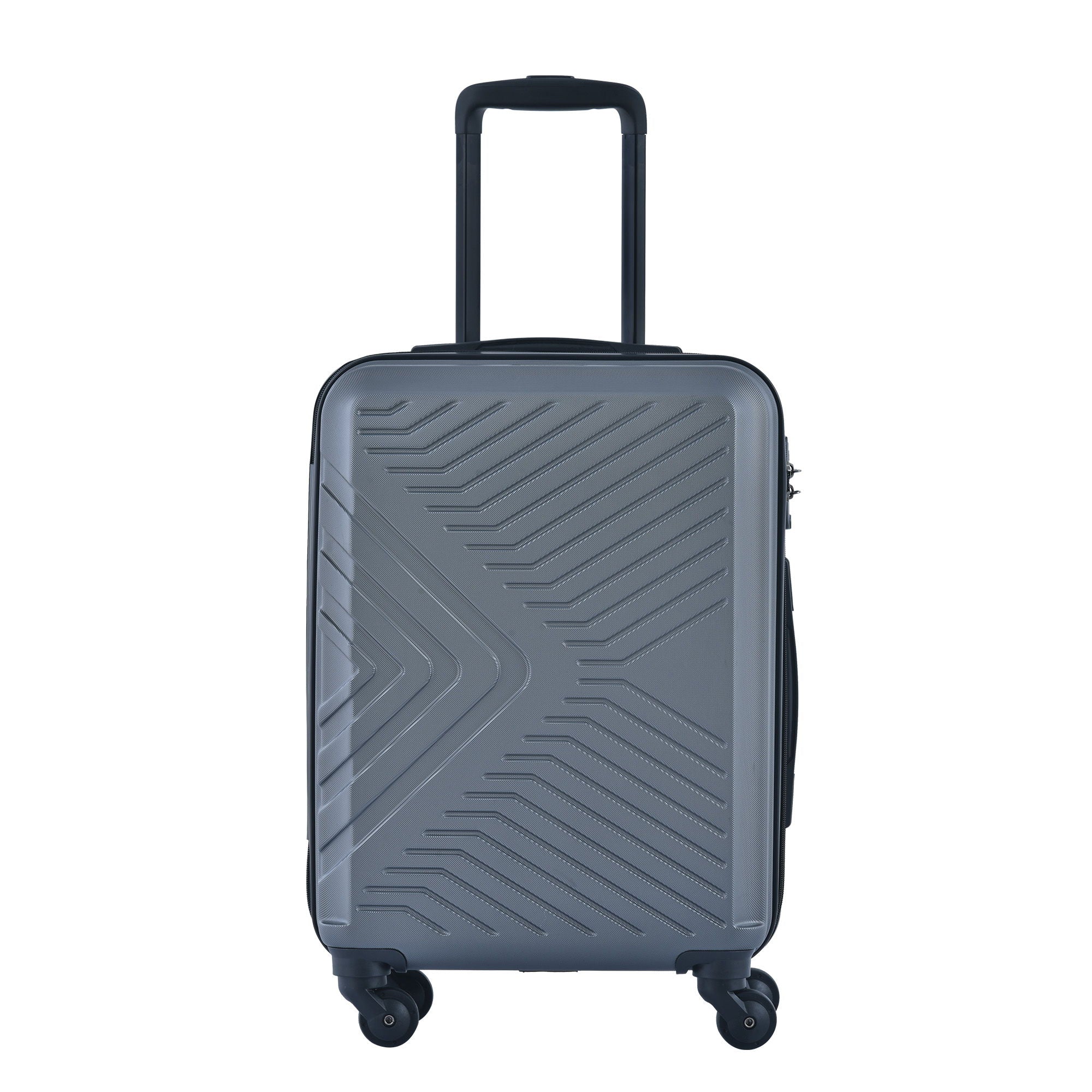 3 Piece Luggage Sets Lightweight Suitcase With Two Hooks, Spinner Wheels, Tsa Lock, Durable Hard Shell