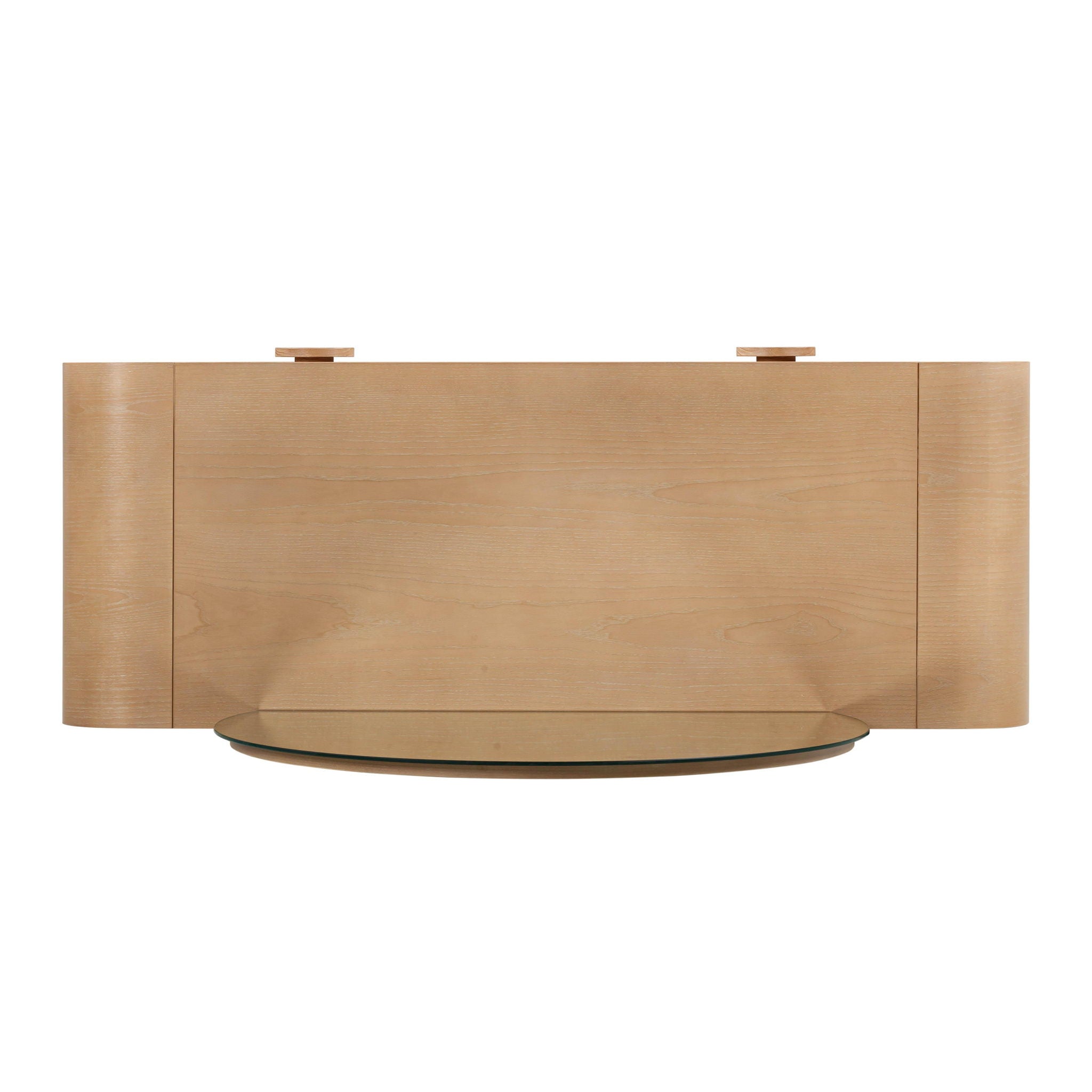 Moonrise - 2 Drawer Vanity Desk - Natural Ash