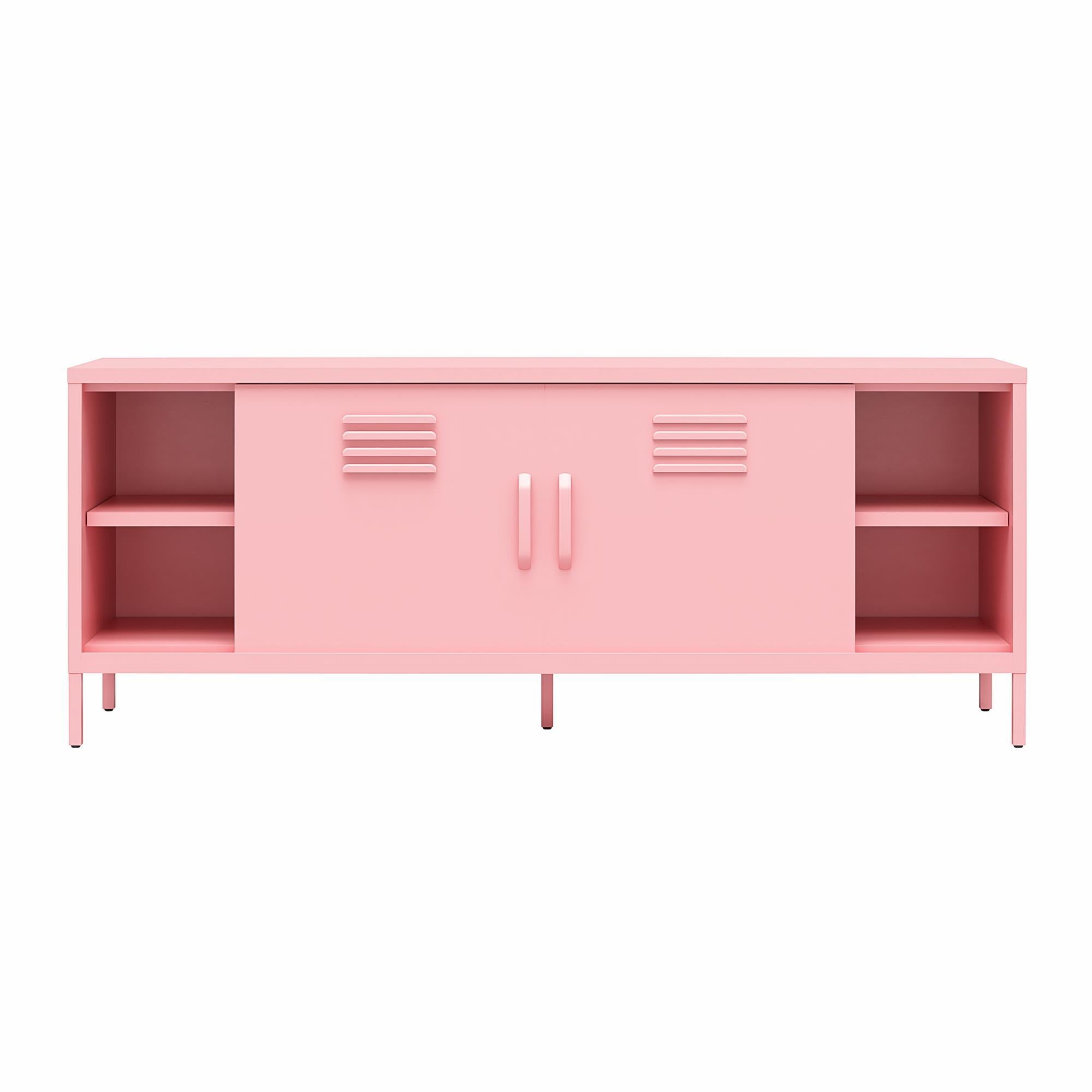 Cache - Locker Style TV Stand For TVs Up To 65" - Pink