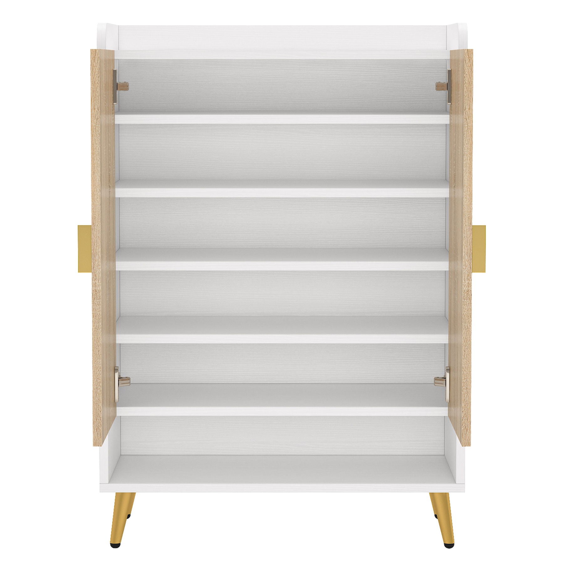 Shoe Cabinet With Doors, 7 Tier Storage Organizer