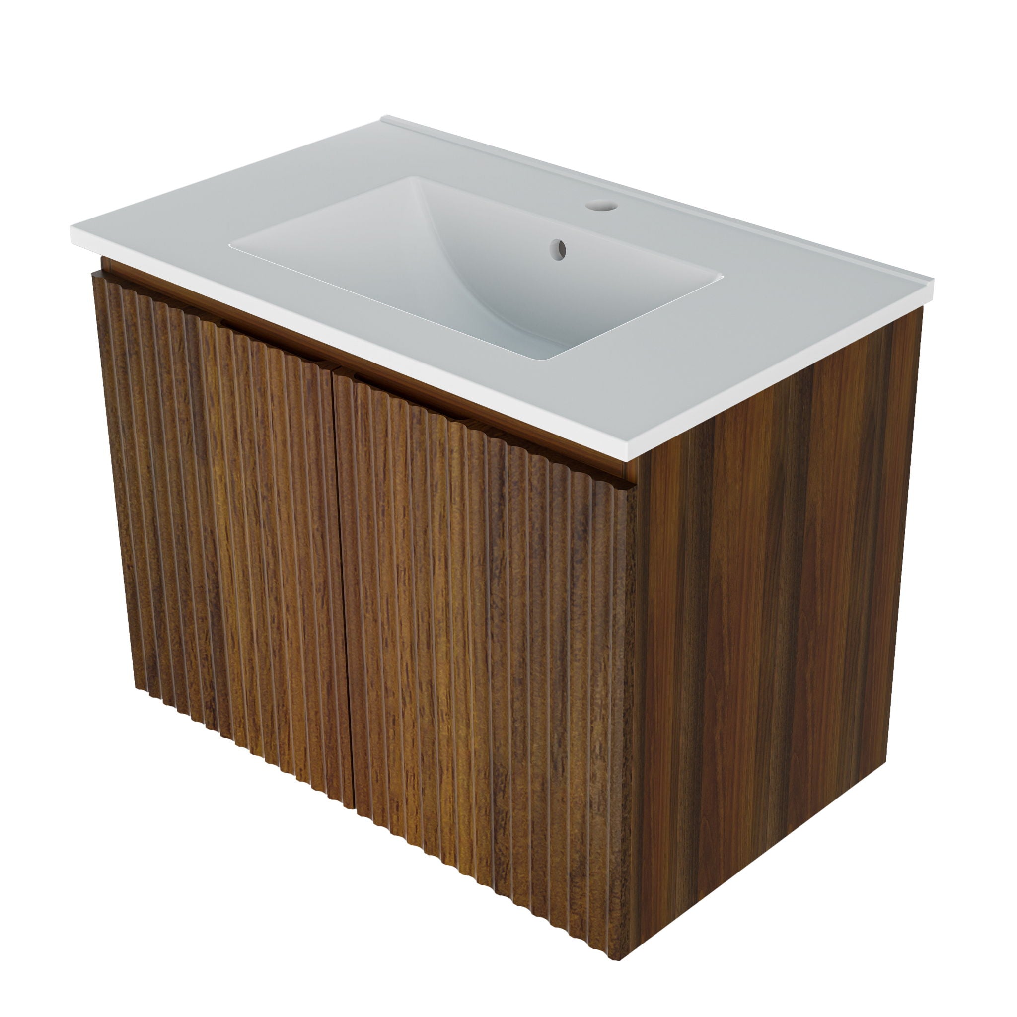 Folding Wall Cabinet With Creamic Sink