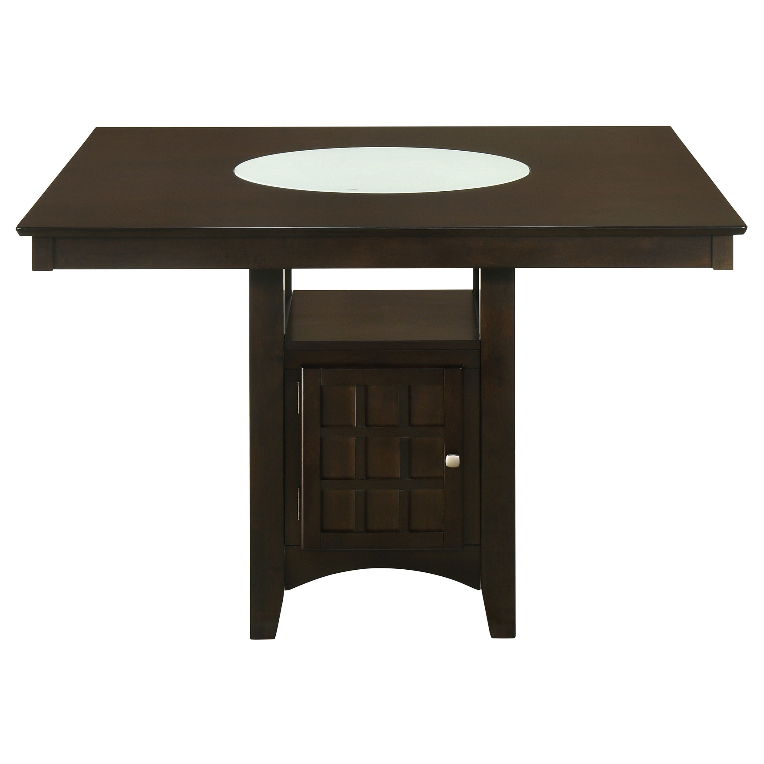 Gabriel 52-inch Counter Height Dining Table Cappuccino-CoasterEveryday