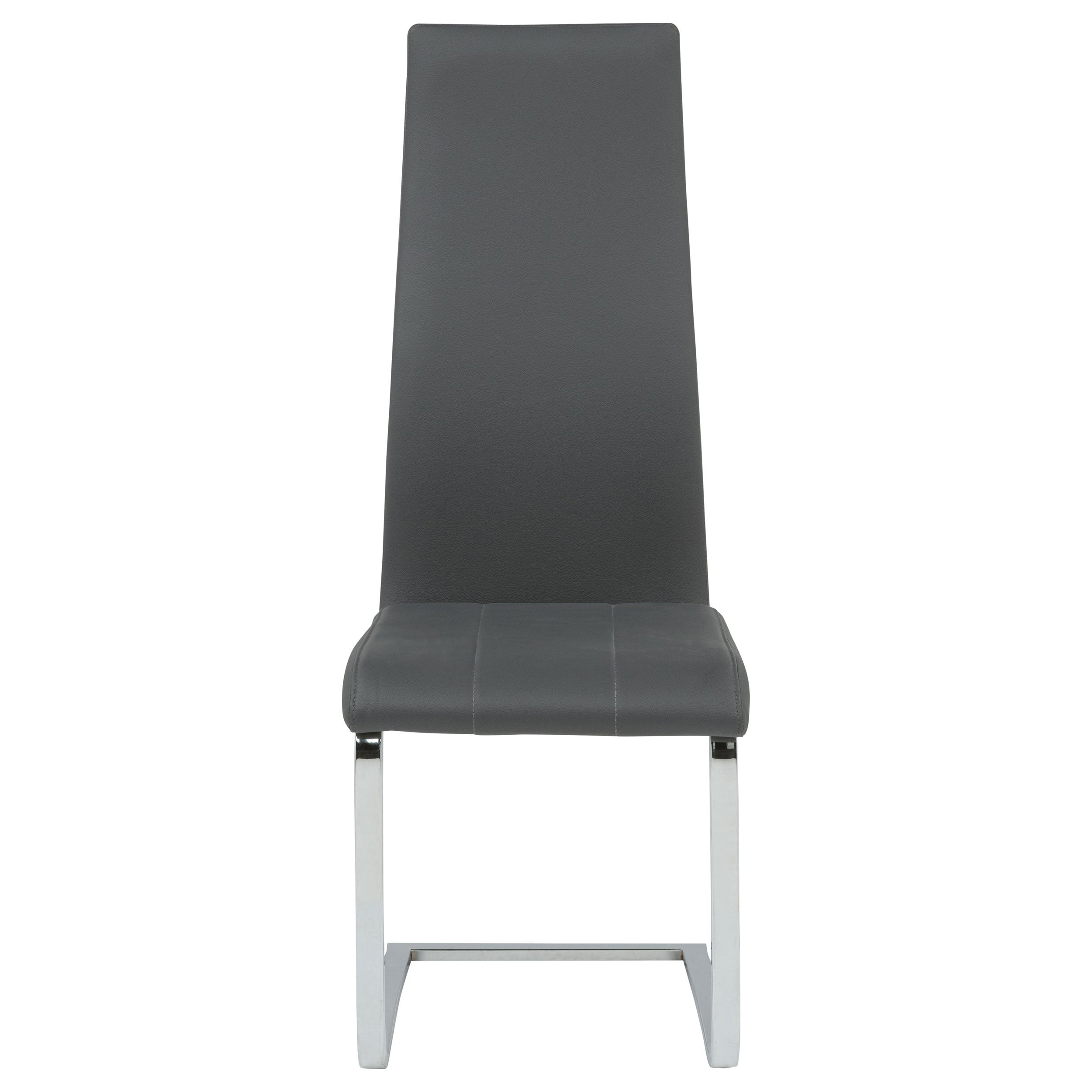 Montclair Upholstered Dining Side Chair Grey (Set of 4)-CoasterEveryday
