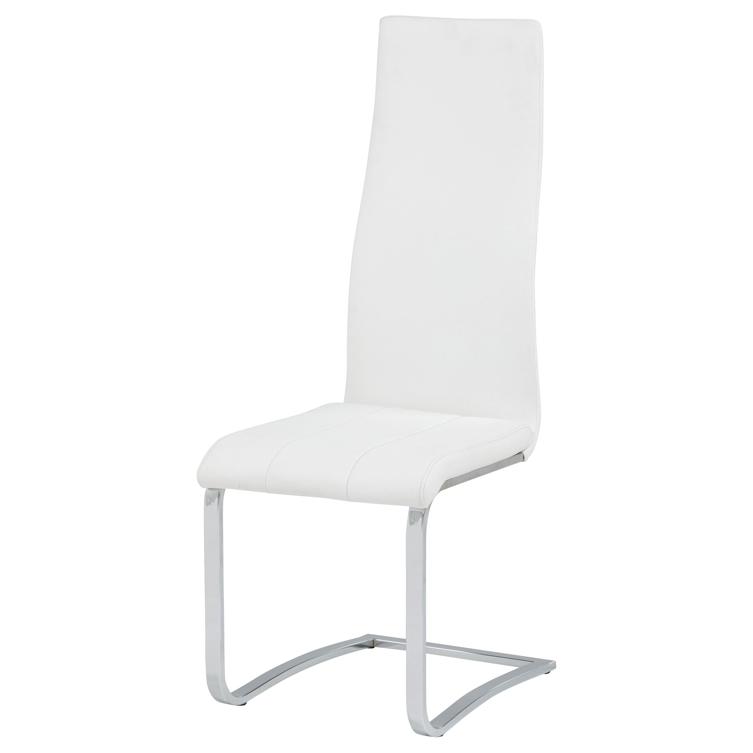 Montclair Upholstered Dining Side Chair White (Set of 4)-CoasterEveryday