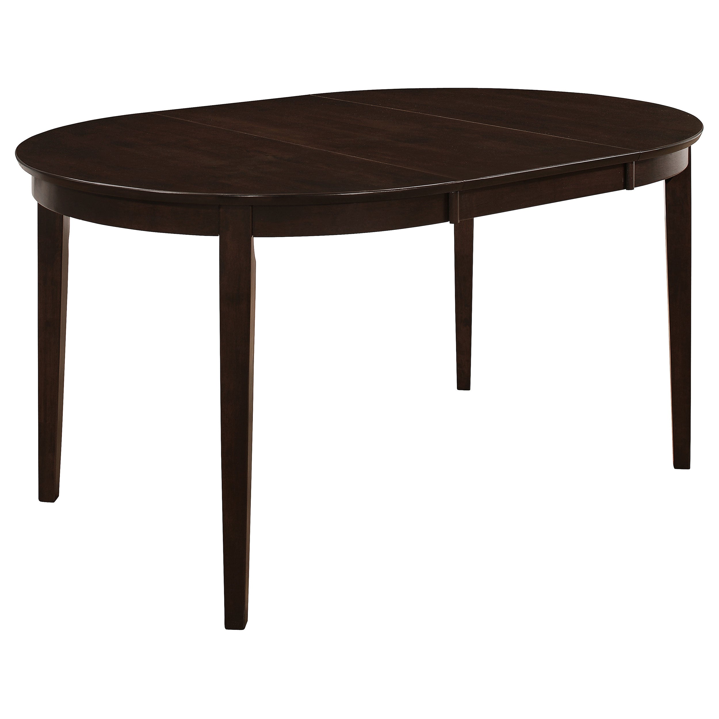 Gabriel 5-piece Extension Leaf Dining Table Set Cappuccino-Coaster