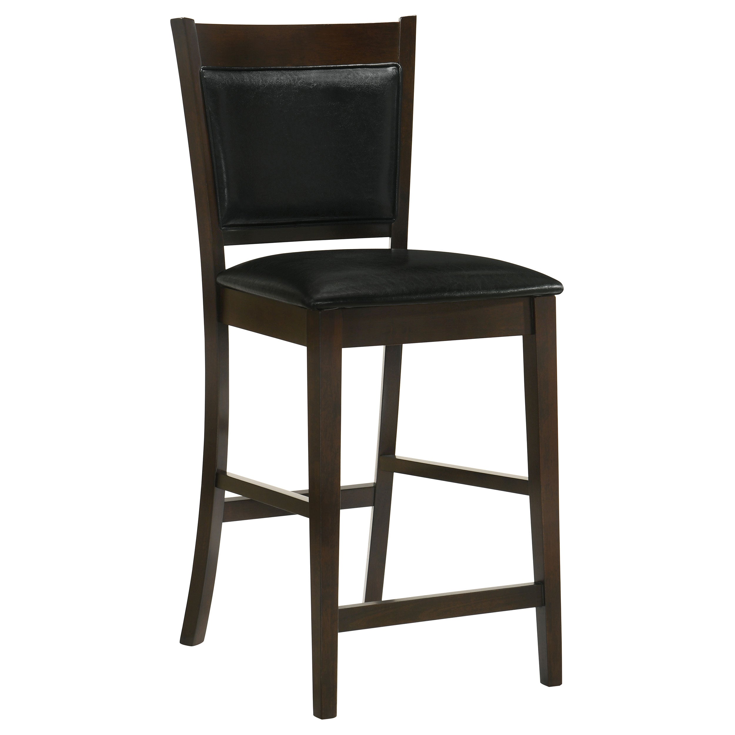 Jaden Upholstered Counter Chair Espresso (Set of 2)-CoasterEveryday