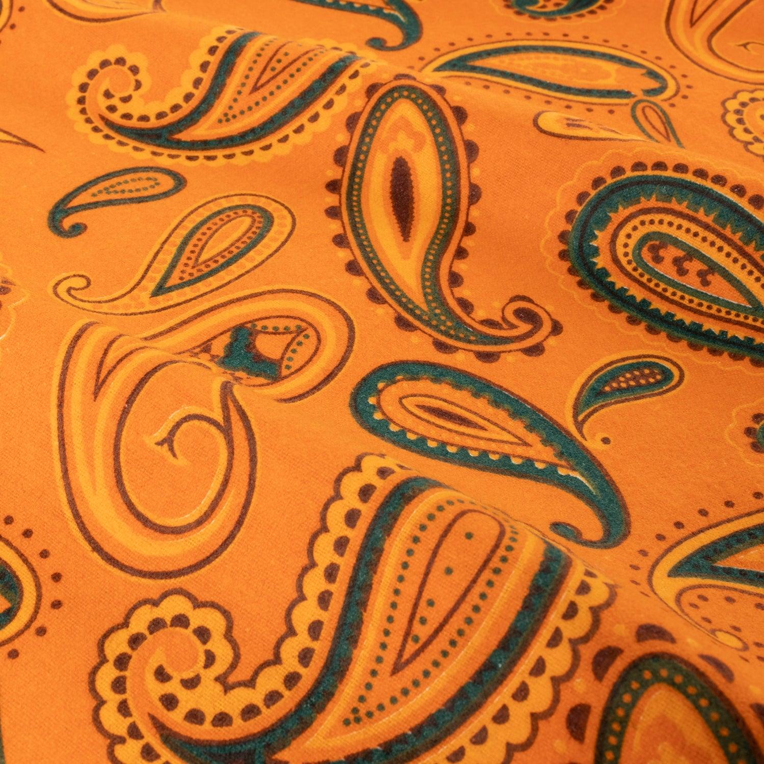 100% Cotton Flannel Vintage Paisley Pillowcase Set - Pillowcases by Superior Brand