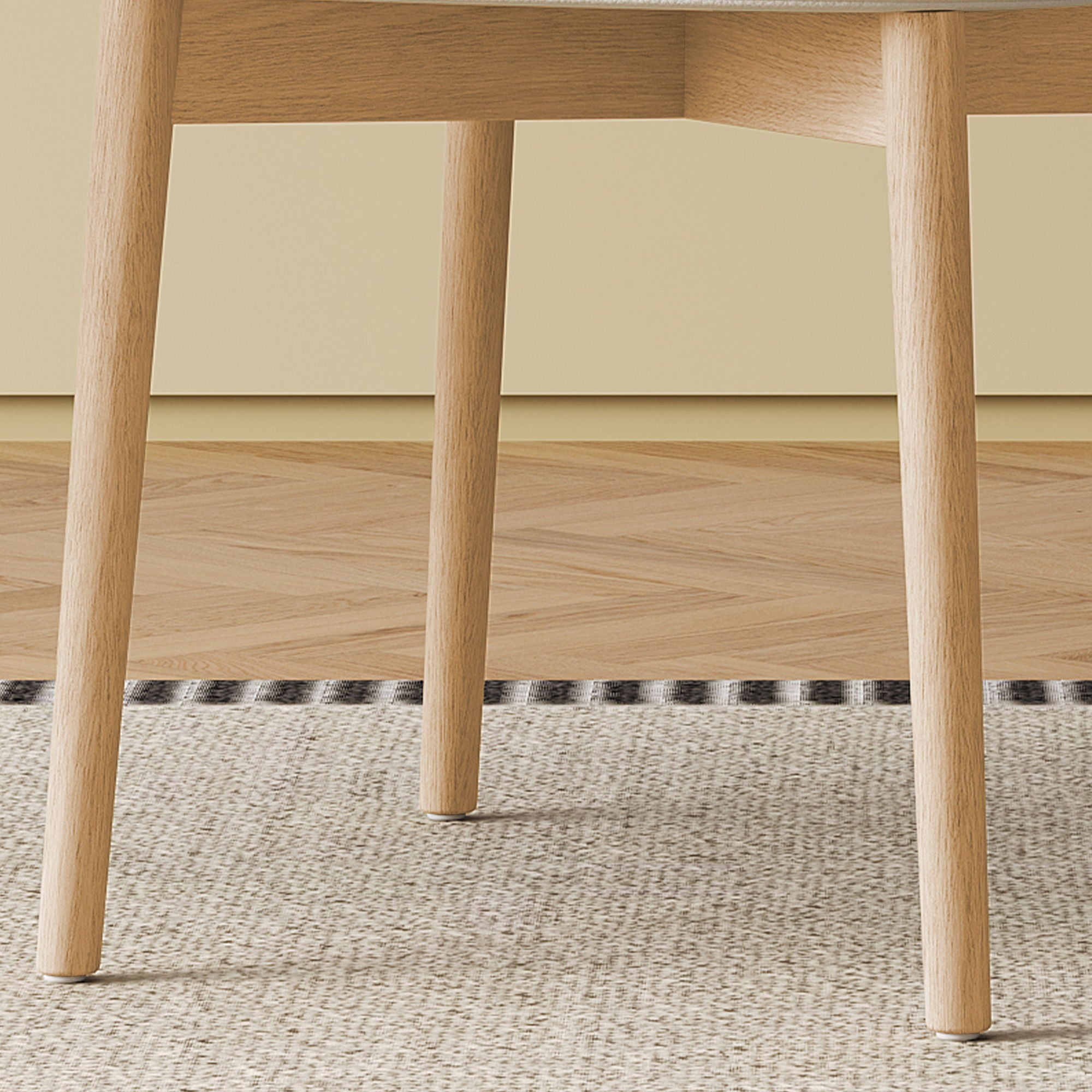 Dining Chair For Dining Room, Kitchen (Set of 2) - White