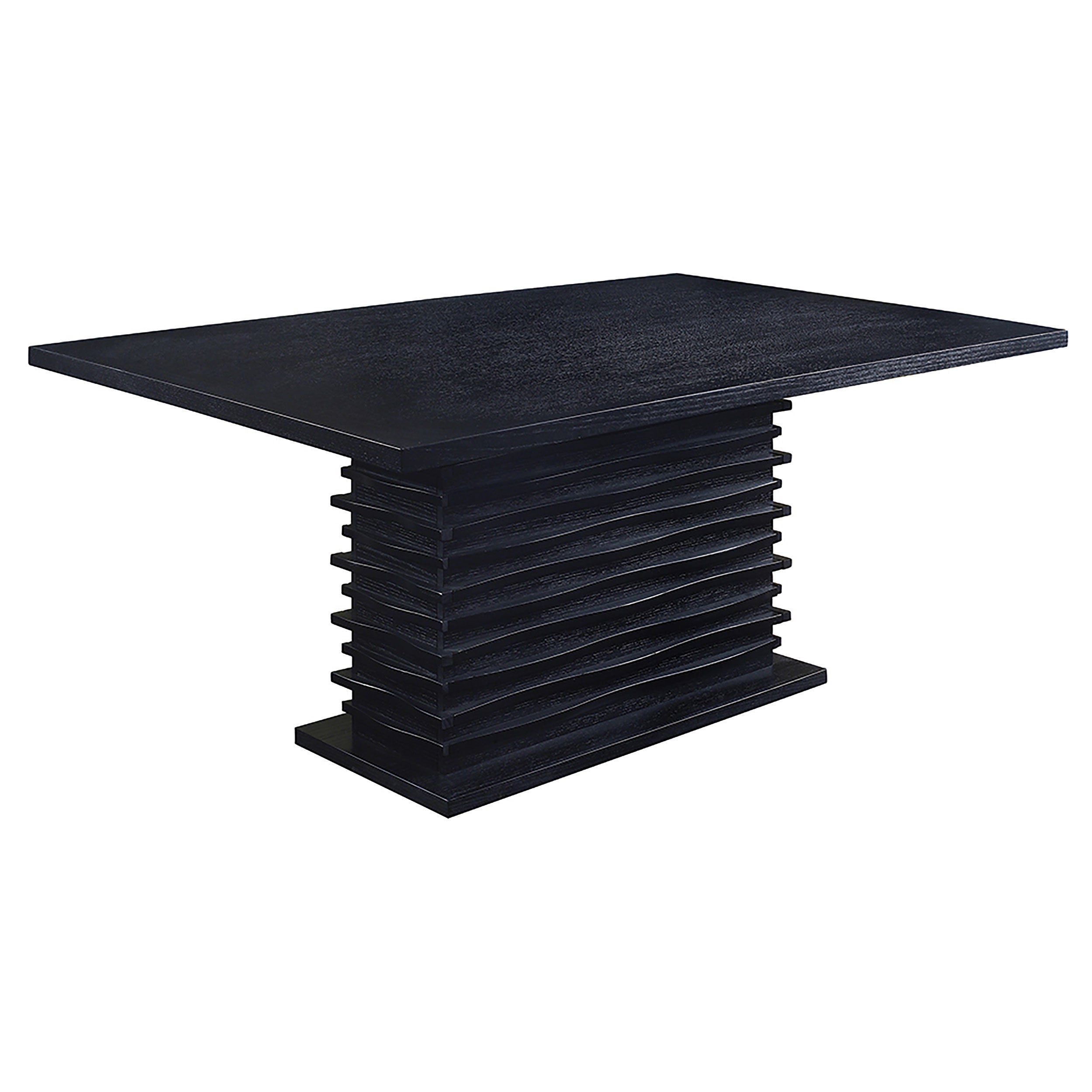 Stanton Rectangular 66-inch Dining Table Black-CoasterEssence