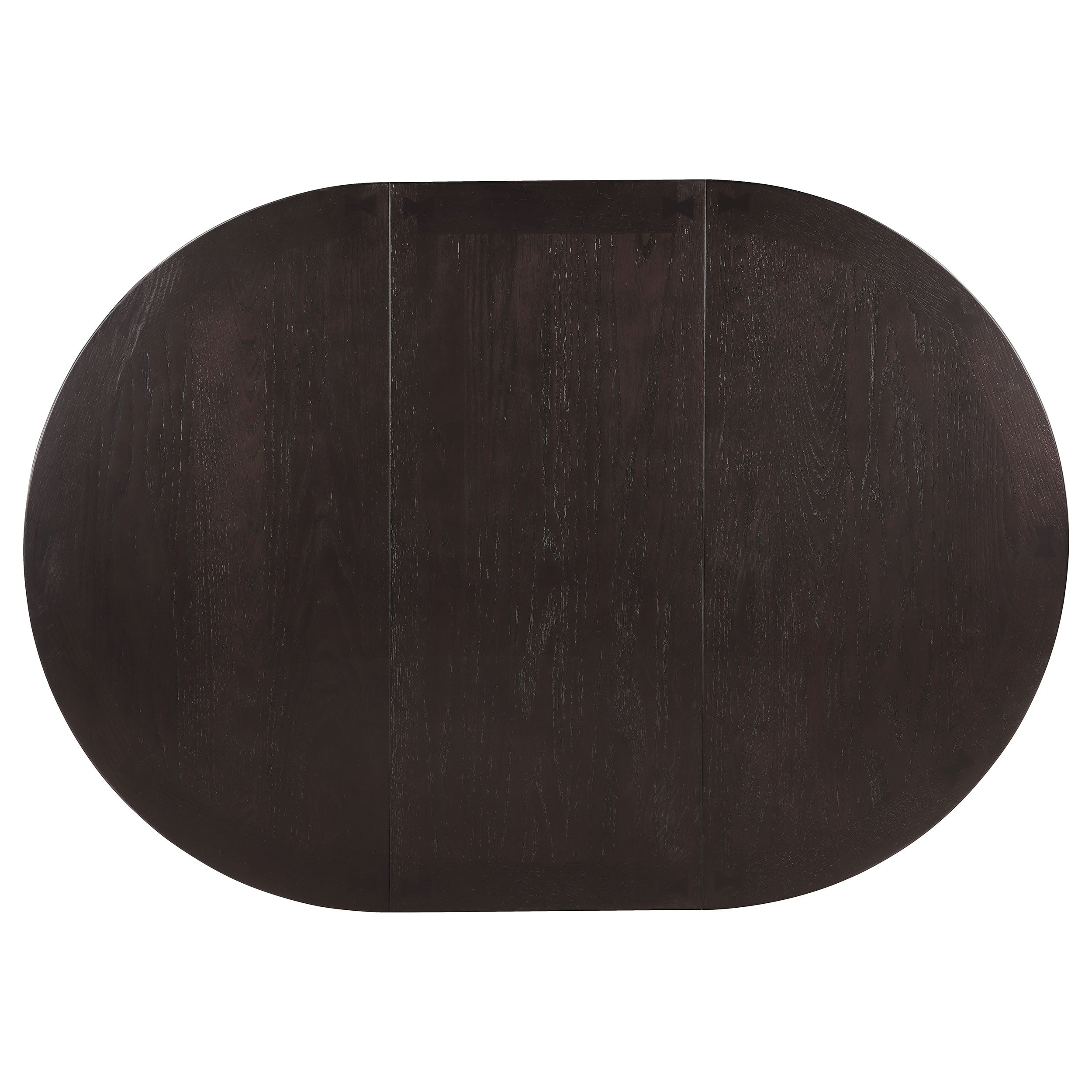 Lavon Oval 60-inch Wood Extension Leaf Dining Table Espresso-CoasterEveryday