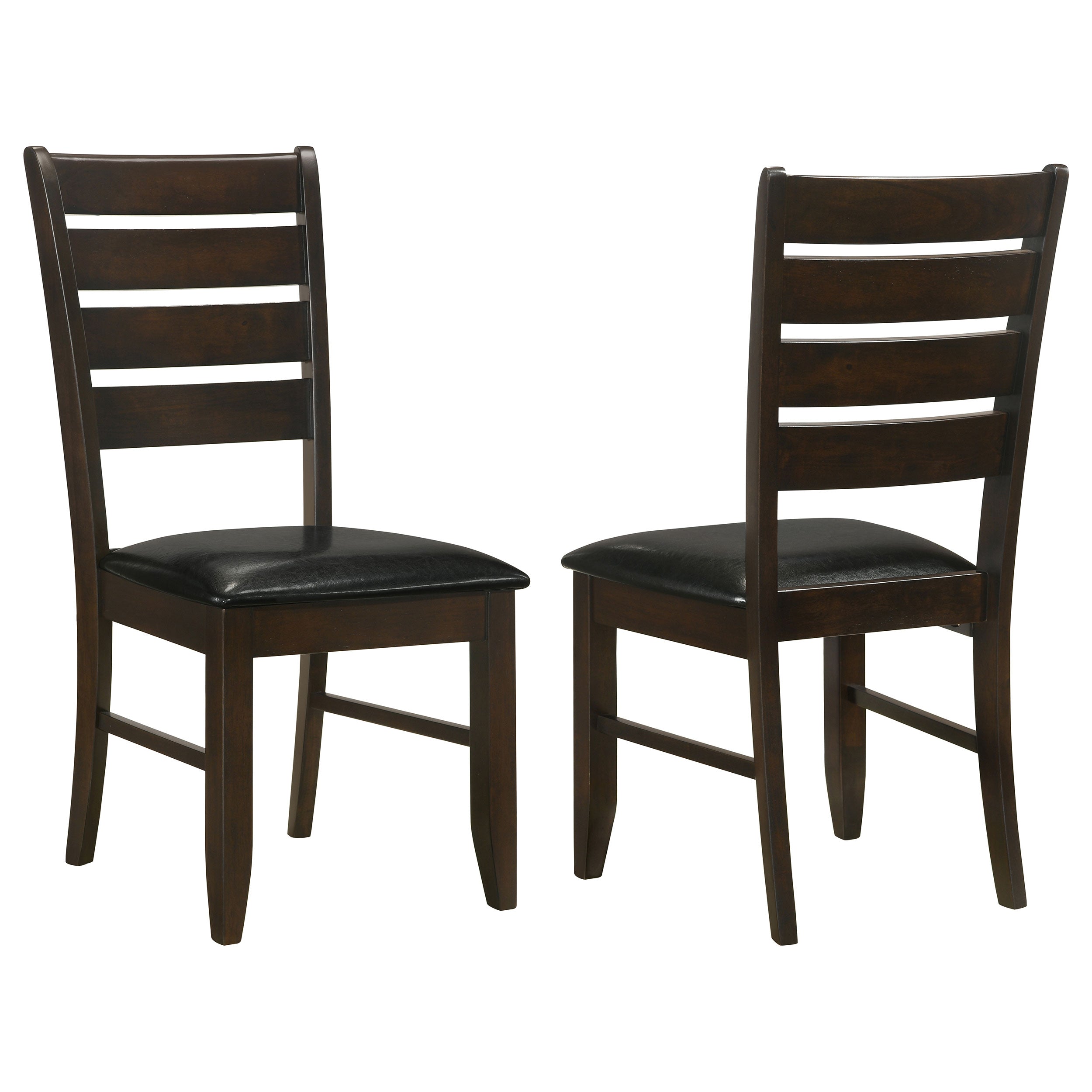 Dalila Wood Dining Side Chair Cappuccino (Set of 2)-CoasterEveryday