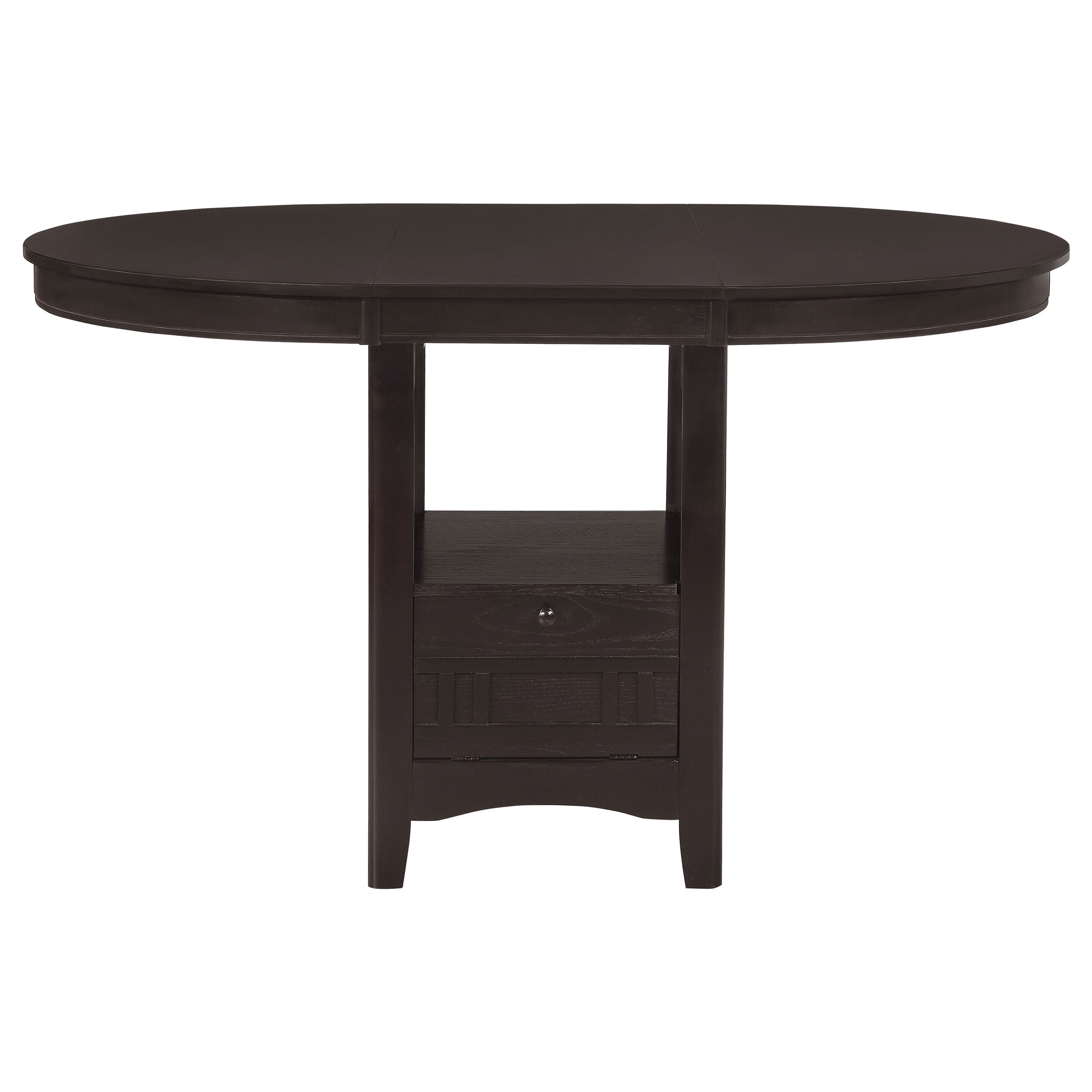 Lavon 5-piece Oval Counter Height Dining Set Espresso-CoasterEveryday