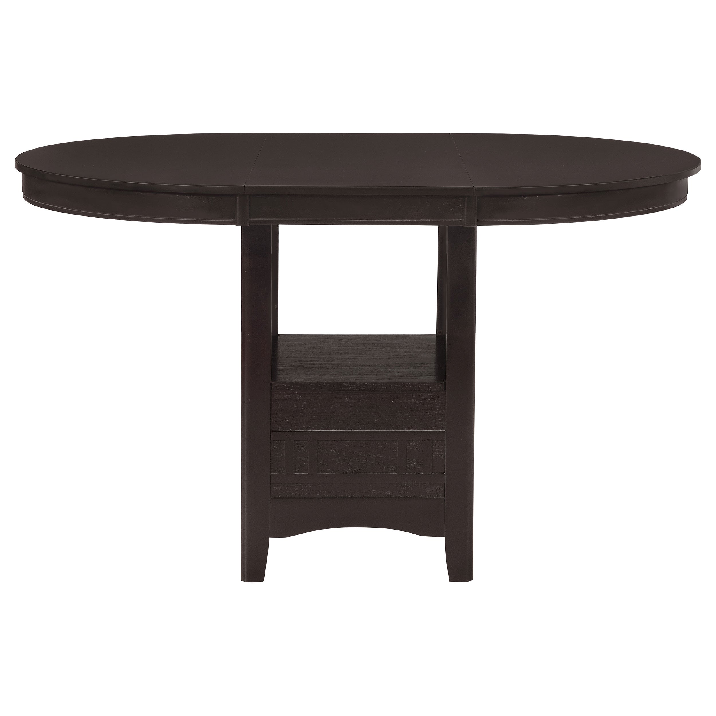 Lavon 5-piece Oval Counter Height Dining Set Espresso-CoasterEveryday