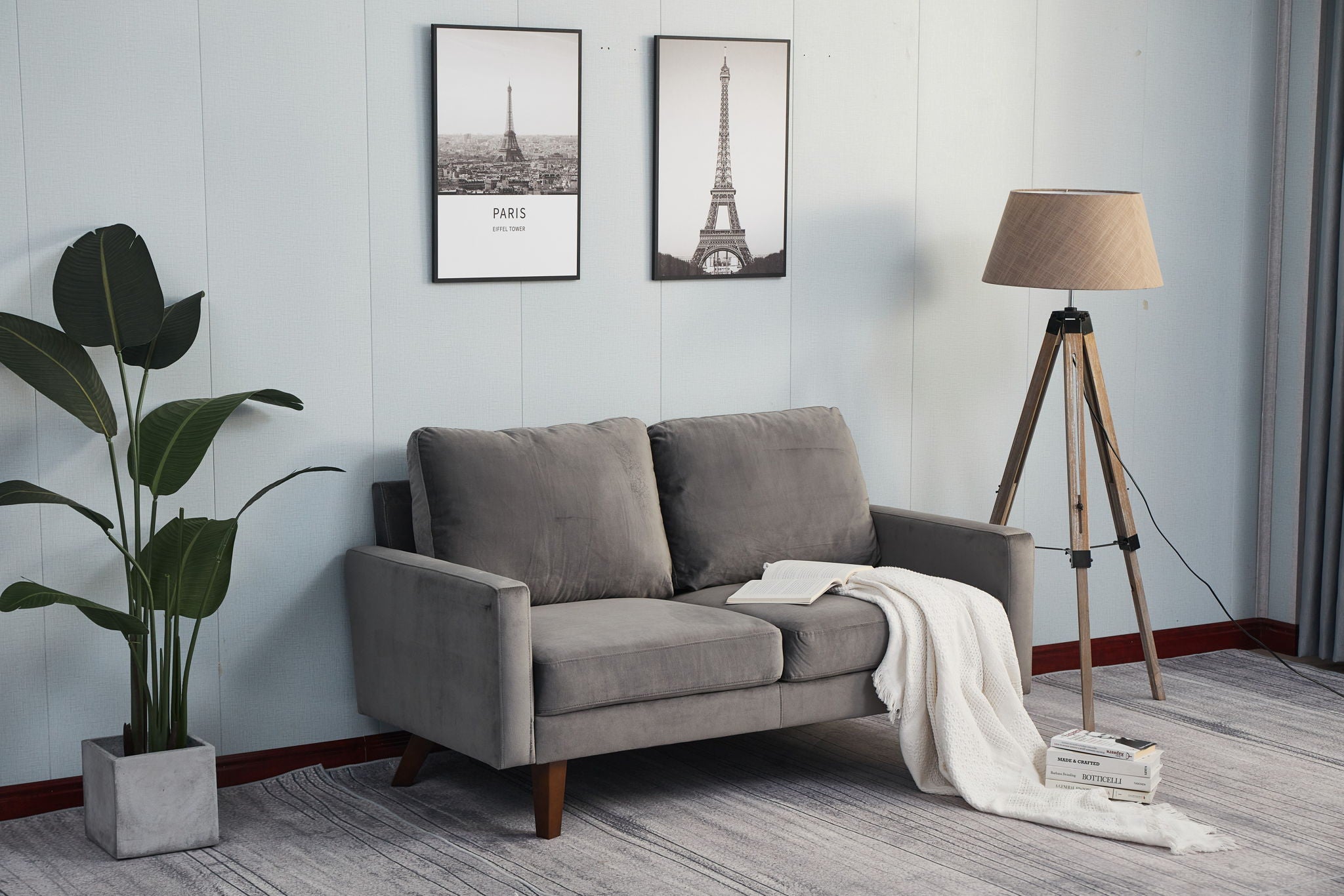 Comfortable Loveseat With Durable Construction