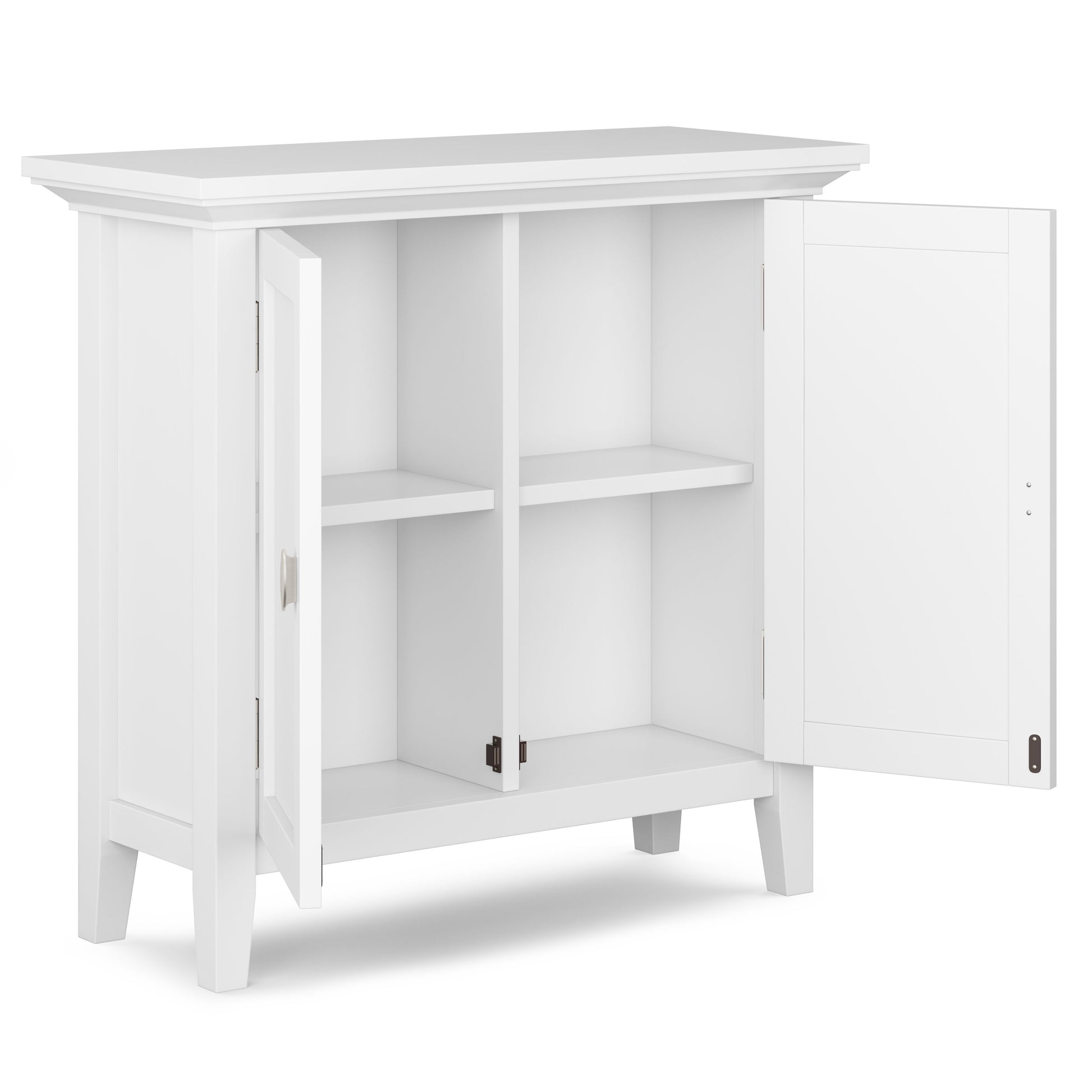 Redmond - Handcrafted Low Storage Cabinet - Best Buy Furniture