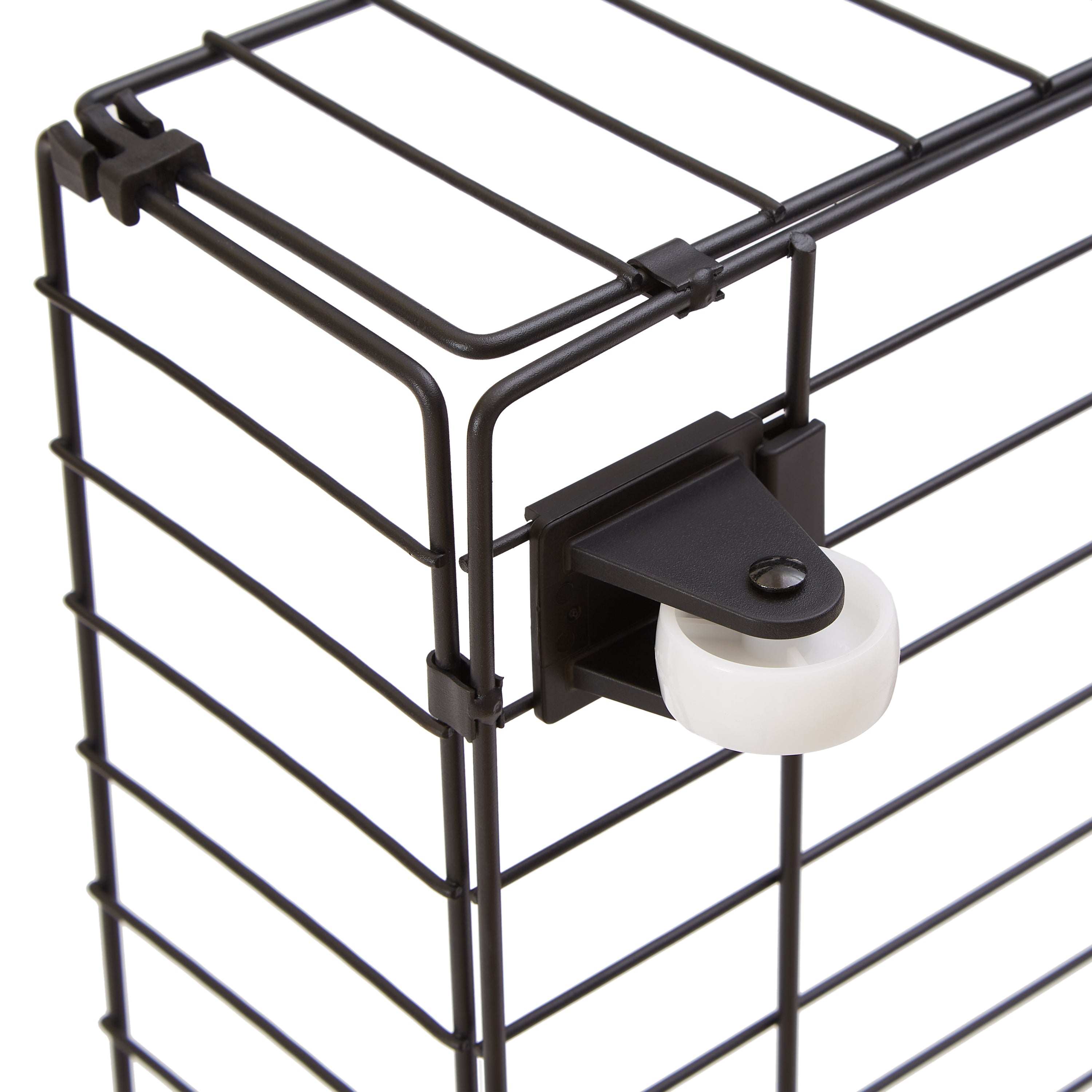 Modern King Size Metal Platform Bed Frame with Wooden Headboard