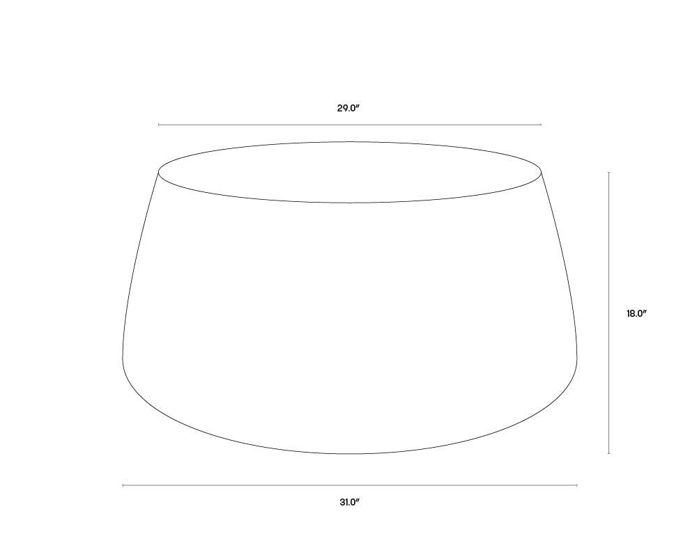 Sunpan Aries Coffee Table