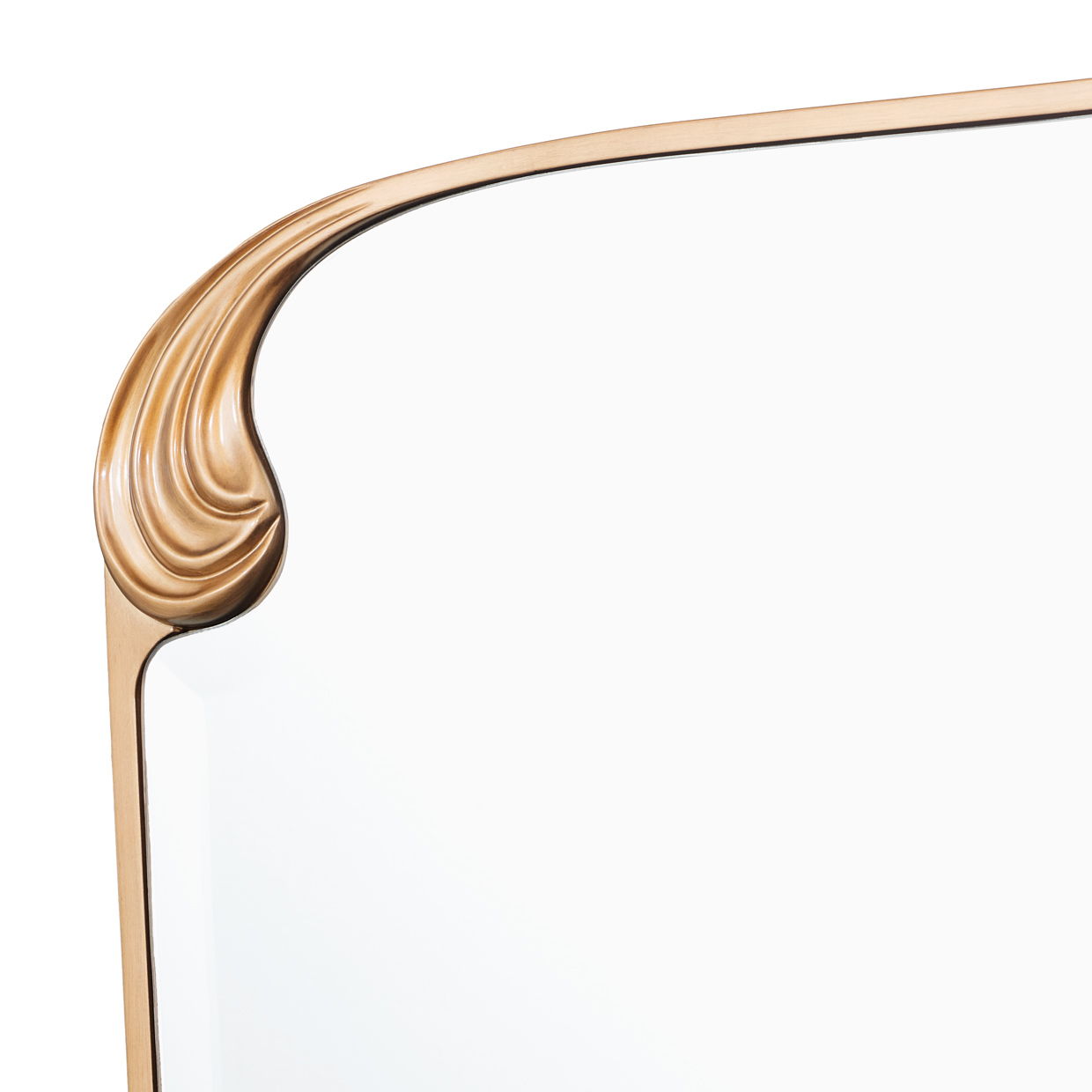 Camellia Field - Dresser Mirror - Warm Pecan