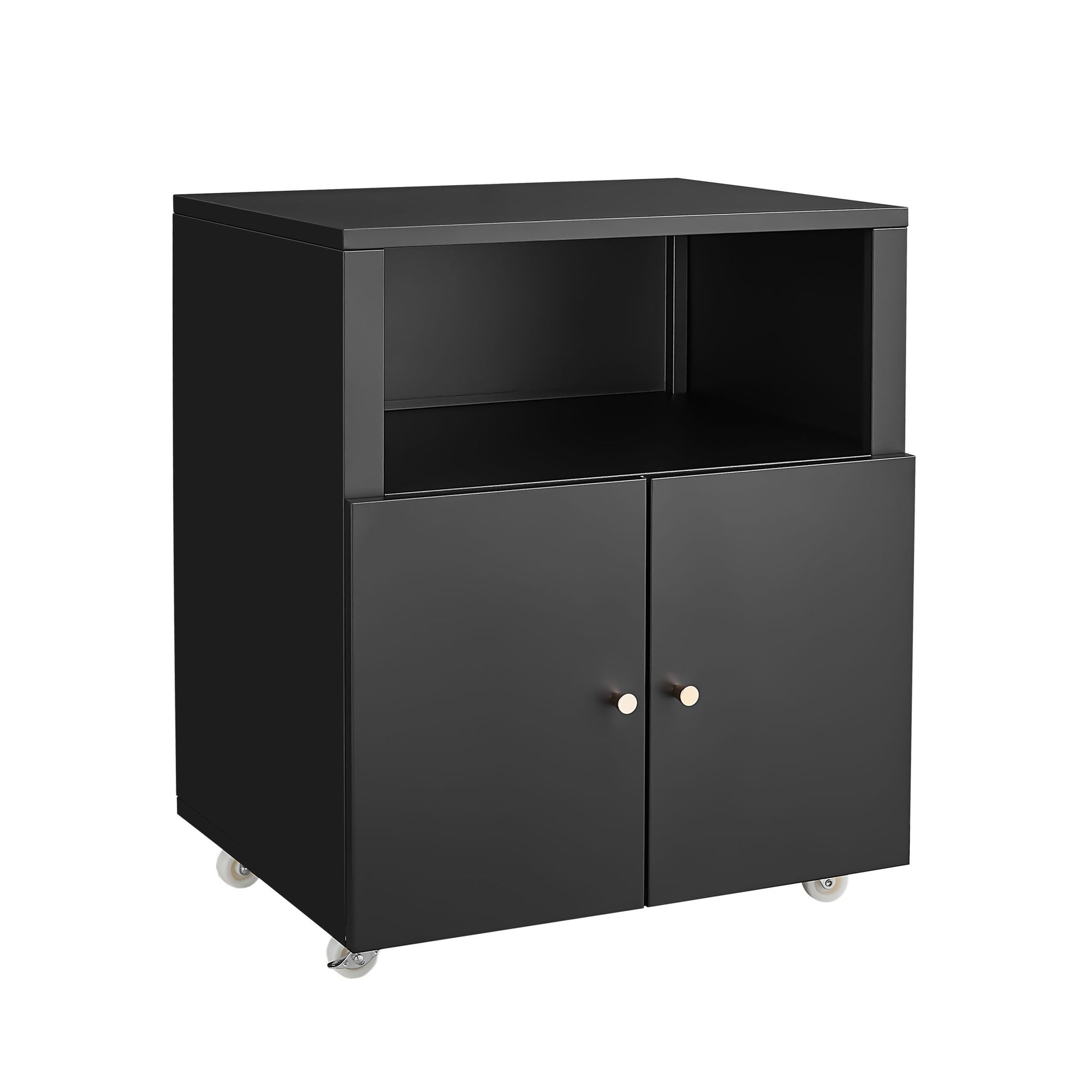 Home Office Printer Stand With Wheels And File Cabinet - Best Buy Furniture