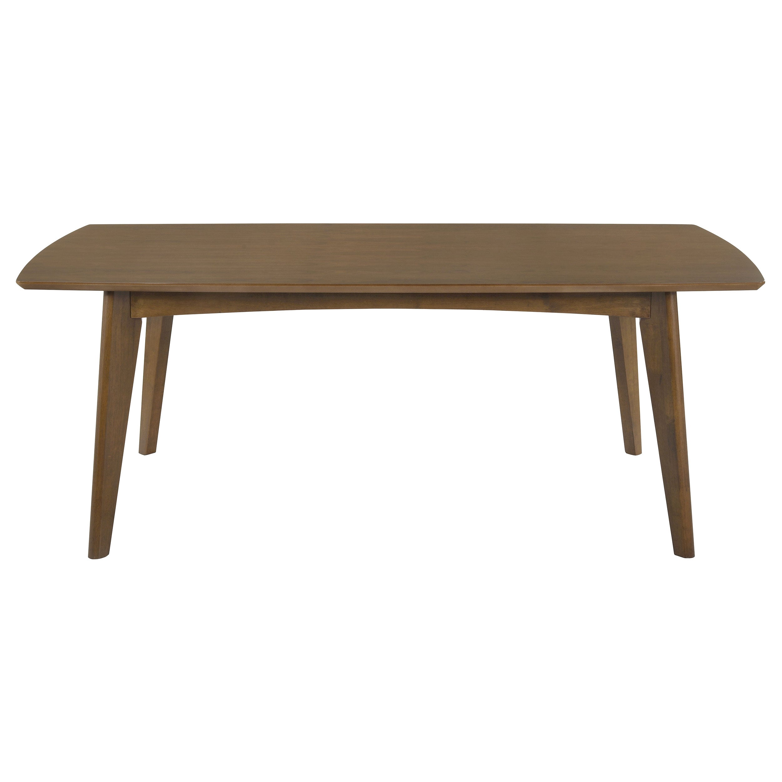 Malone Rectangular 78-inch Wood Dining Table Dark Walnut-CoasterEssence