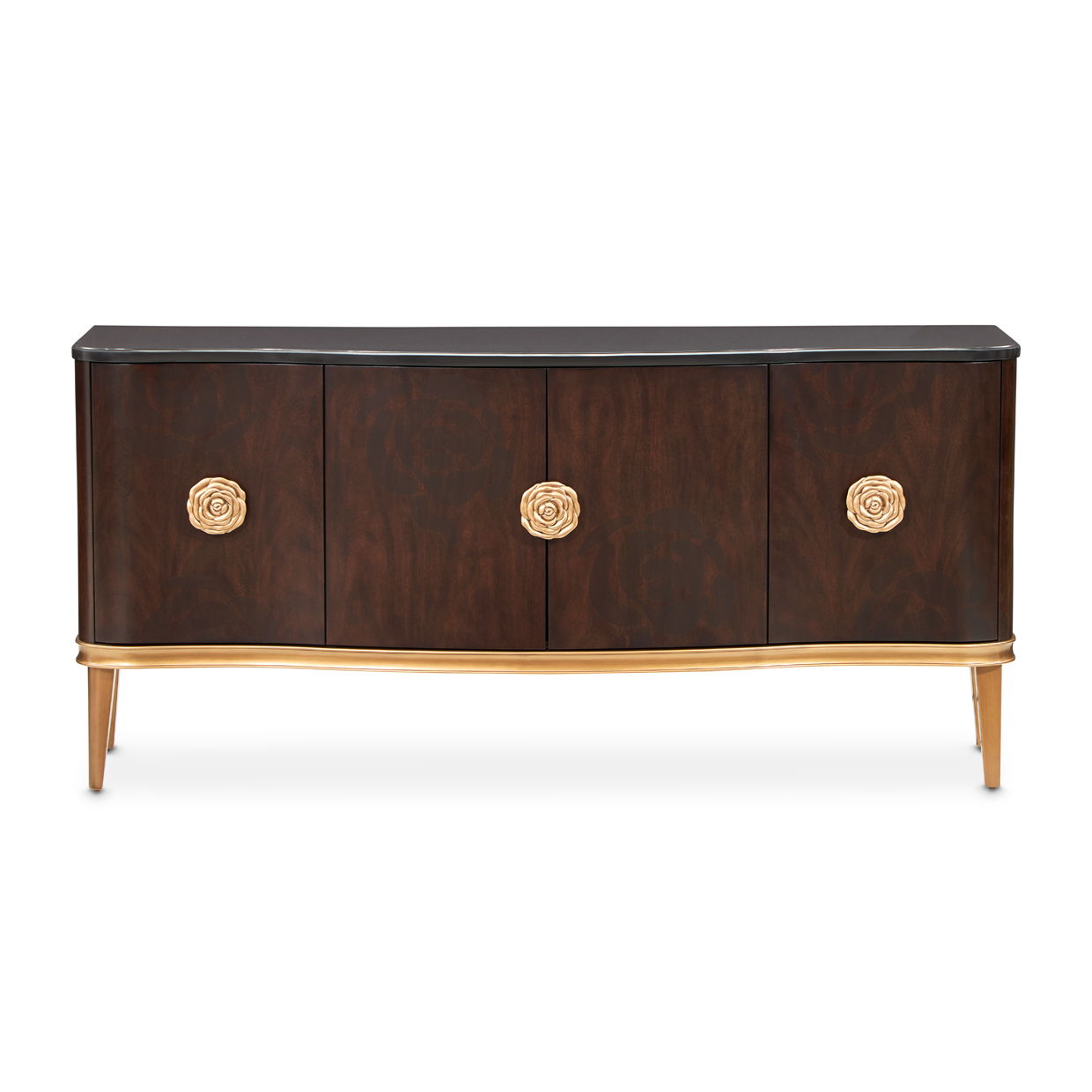 Camellia Field - Wood Sideboard
