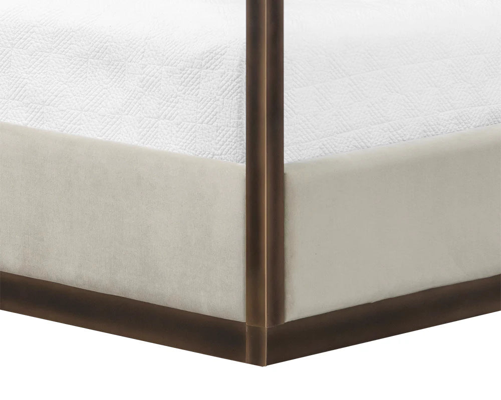 Sunpan Casette Canopy Bed King