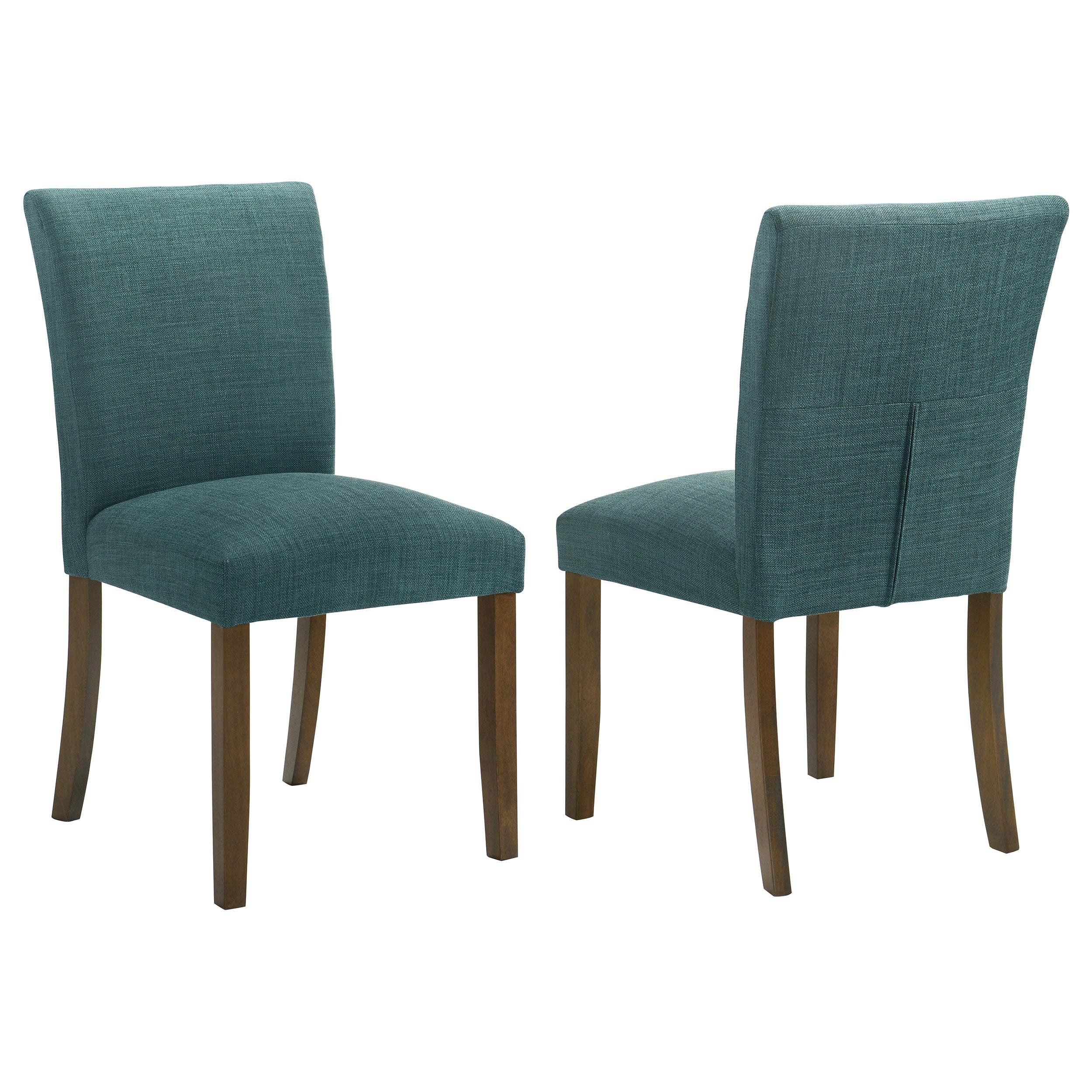 Paxton Upholstered Dining Side Chair Teal Blue (Set of 2)-